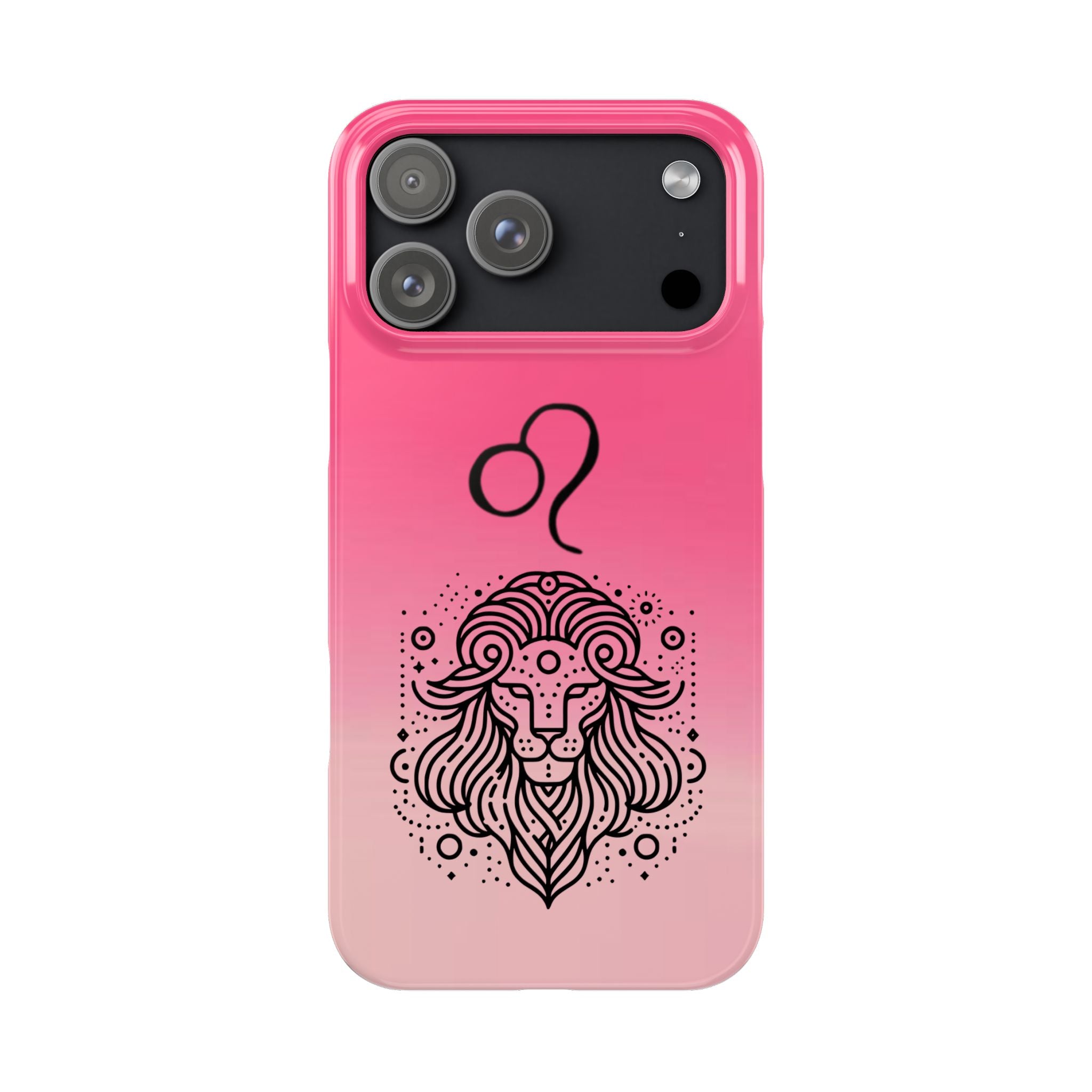 Leo Zodiac Slim Phone Case - Minimalist Horoscope Design