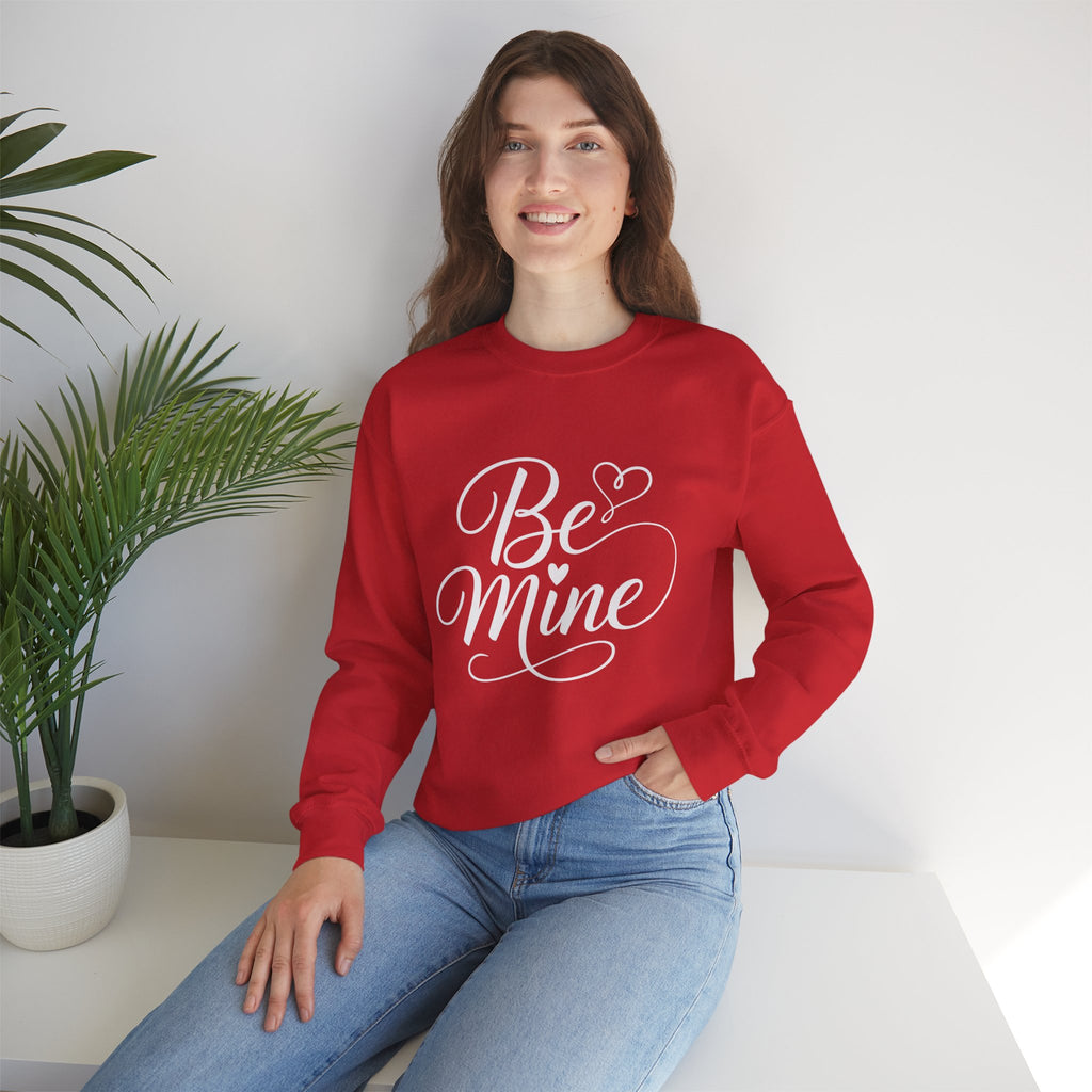Be Mine Sweatshirt — Valentine’s Day Heart Graphic Crewneck