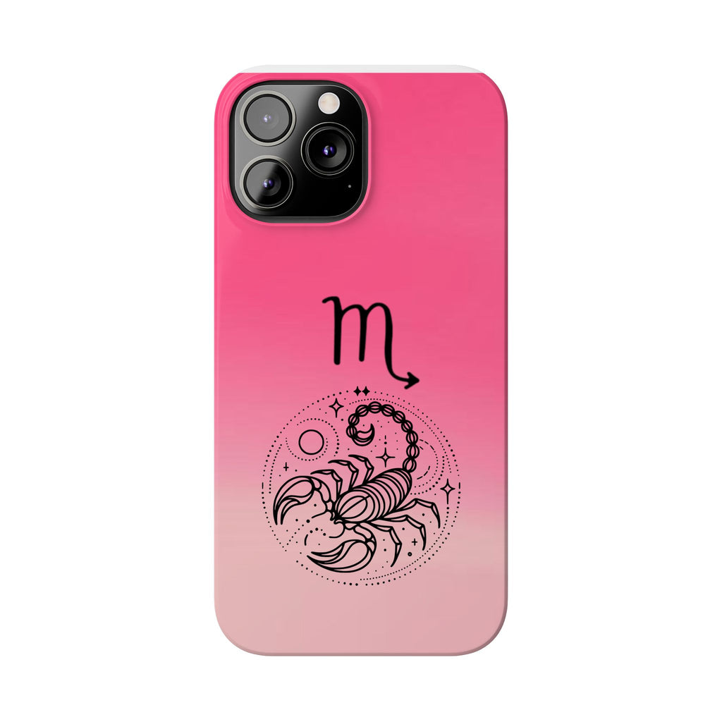 Scorpio Slim Phone Case - Zodiac Constellation Design