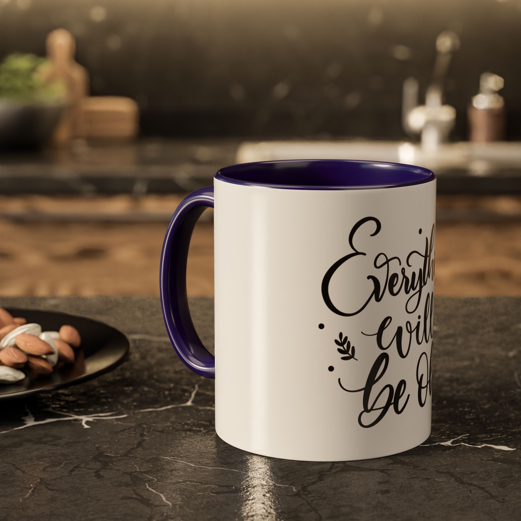 Everything Will Be Ok Mug — Inspirational Coffee Cup (11oz & 15oz)