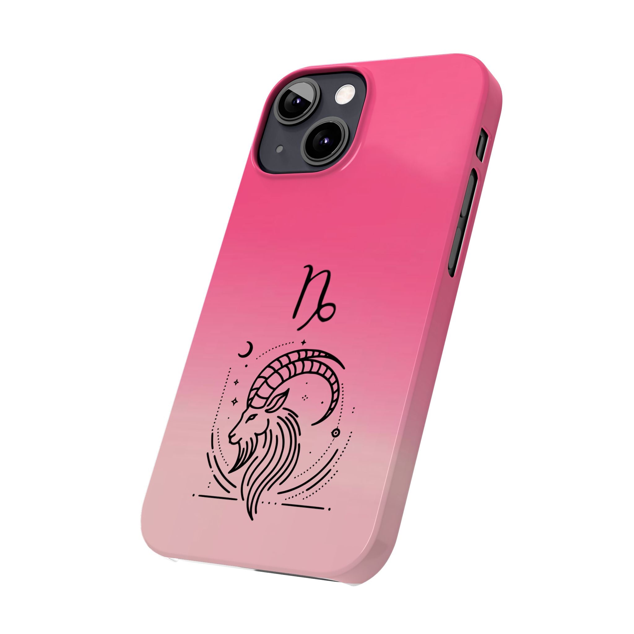 Capricorn Slim Phone Case - Minimal Zodiac Phone Cover