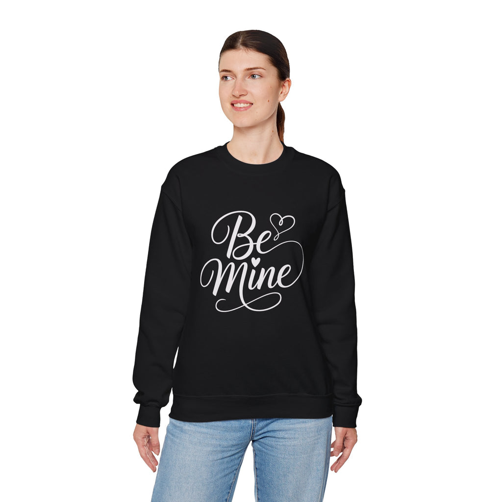 Be Mine Sweatshirt — Valentine’s Day Heart Graphic Crewneck