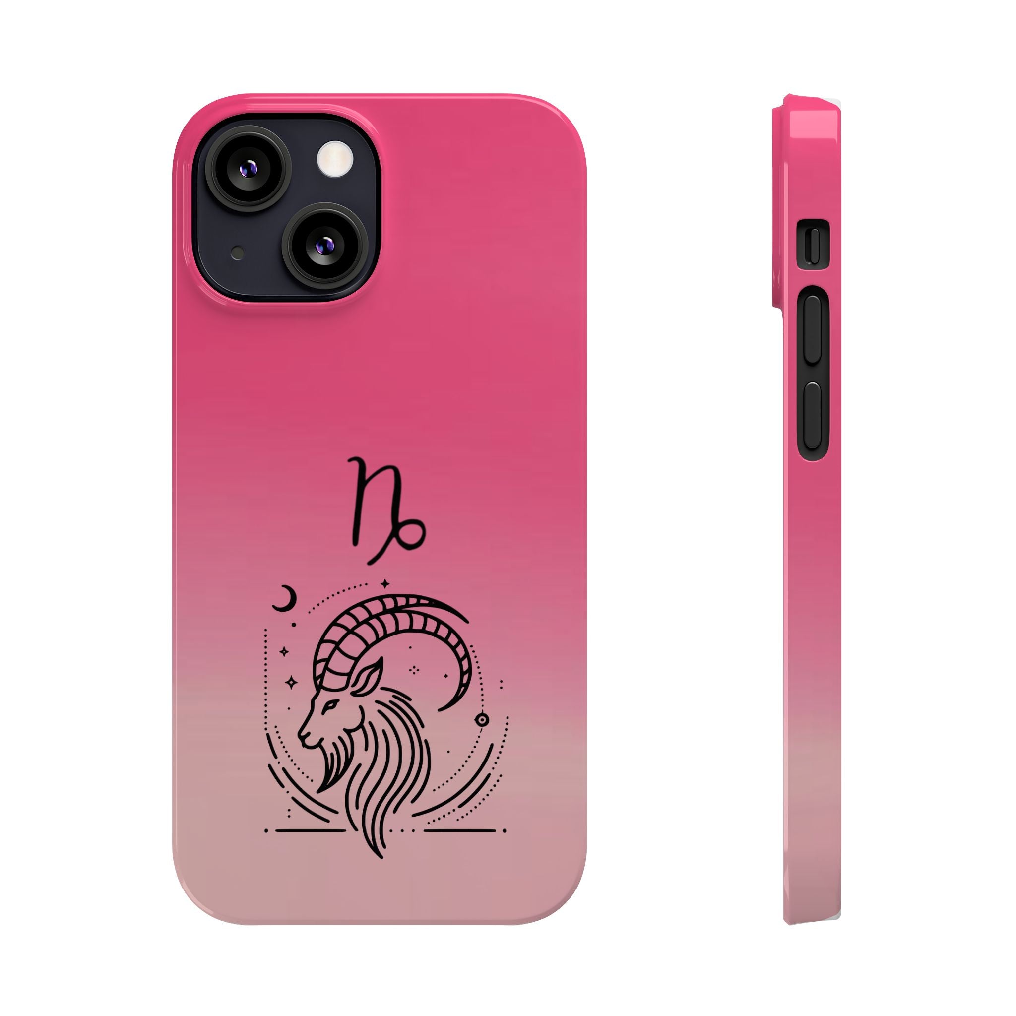Capricorn Slim Phone Case - Minimal Zodiac Phone Cover