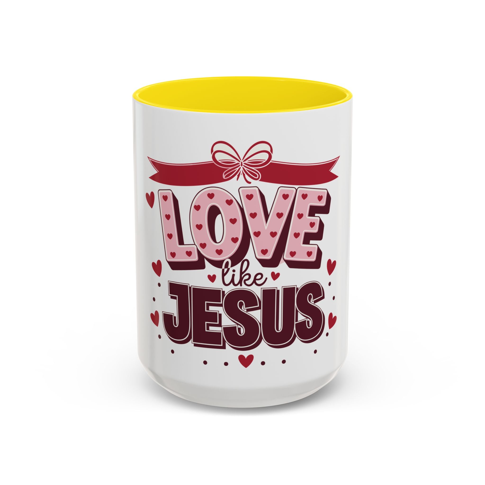 Love Like Jesus Coffee Mug — Christian Valentine Gift (11/15 oz)