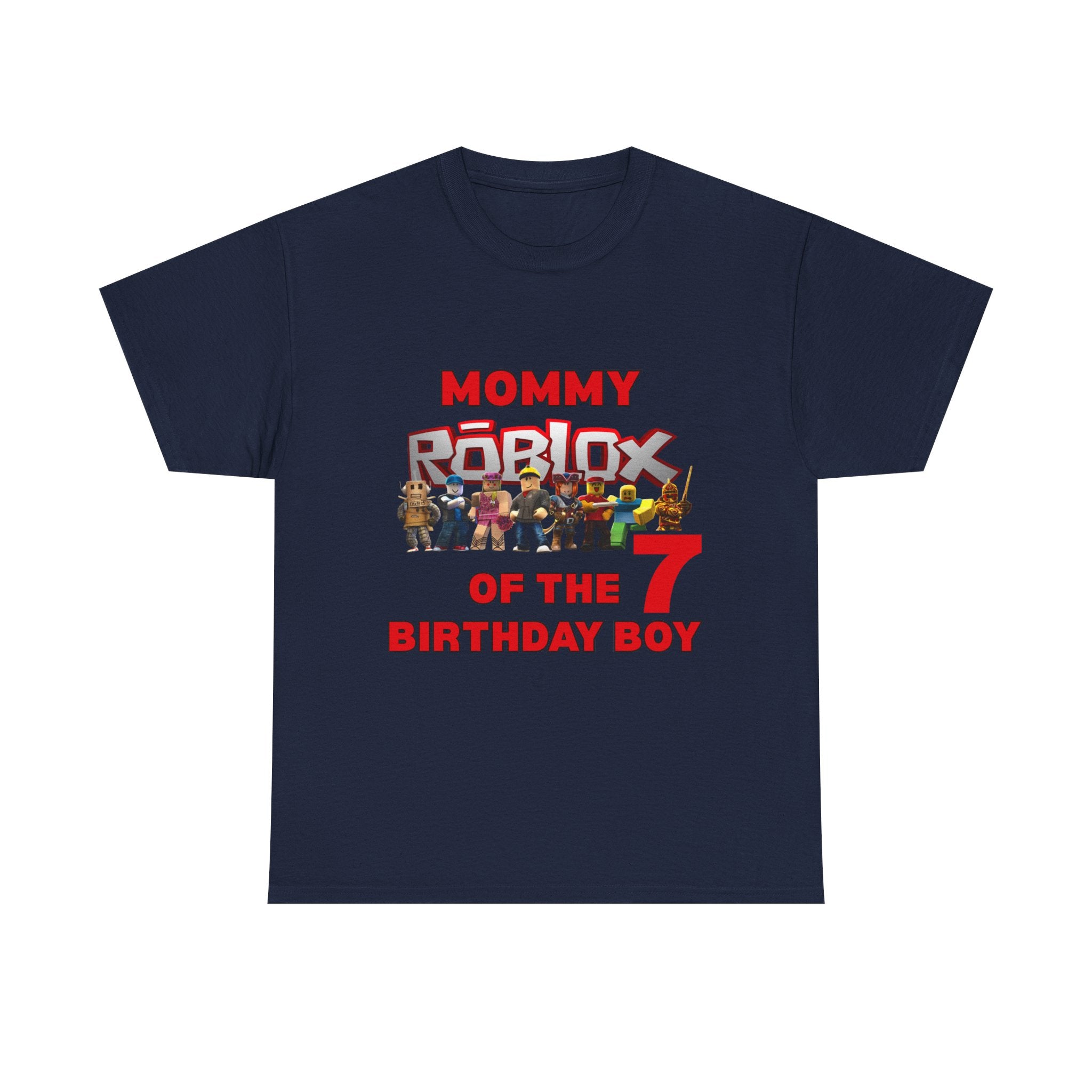 Mommy of the Birthday Boy T-Shirt | Roblox Birthday Tee