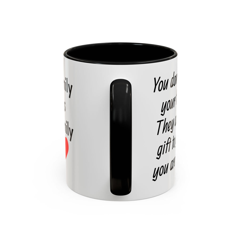 Personalized Family Photo Accent Coffee Mug — Custom 11/15oz Gift