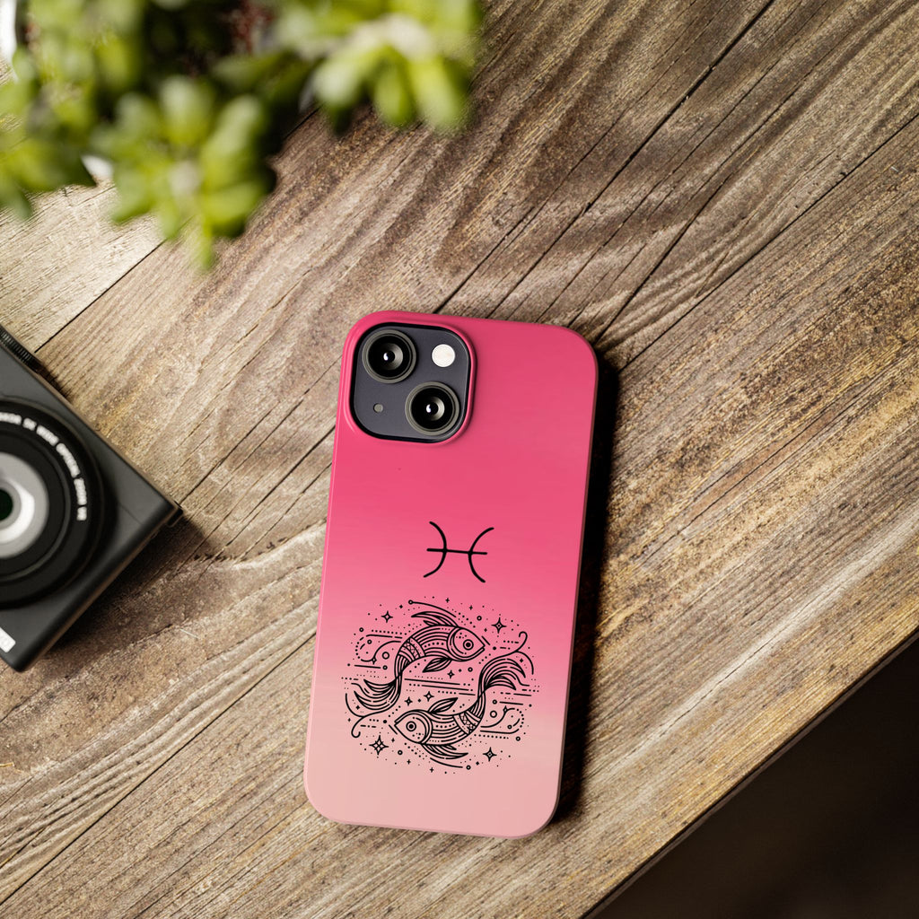 Pisces Slim Phone Case - Minimal Zodiac Phone Cover