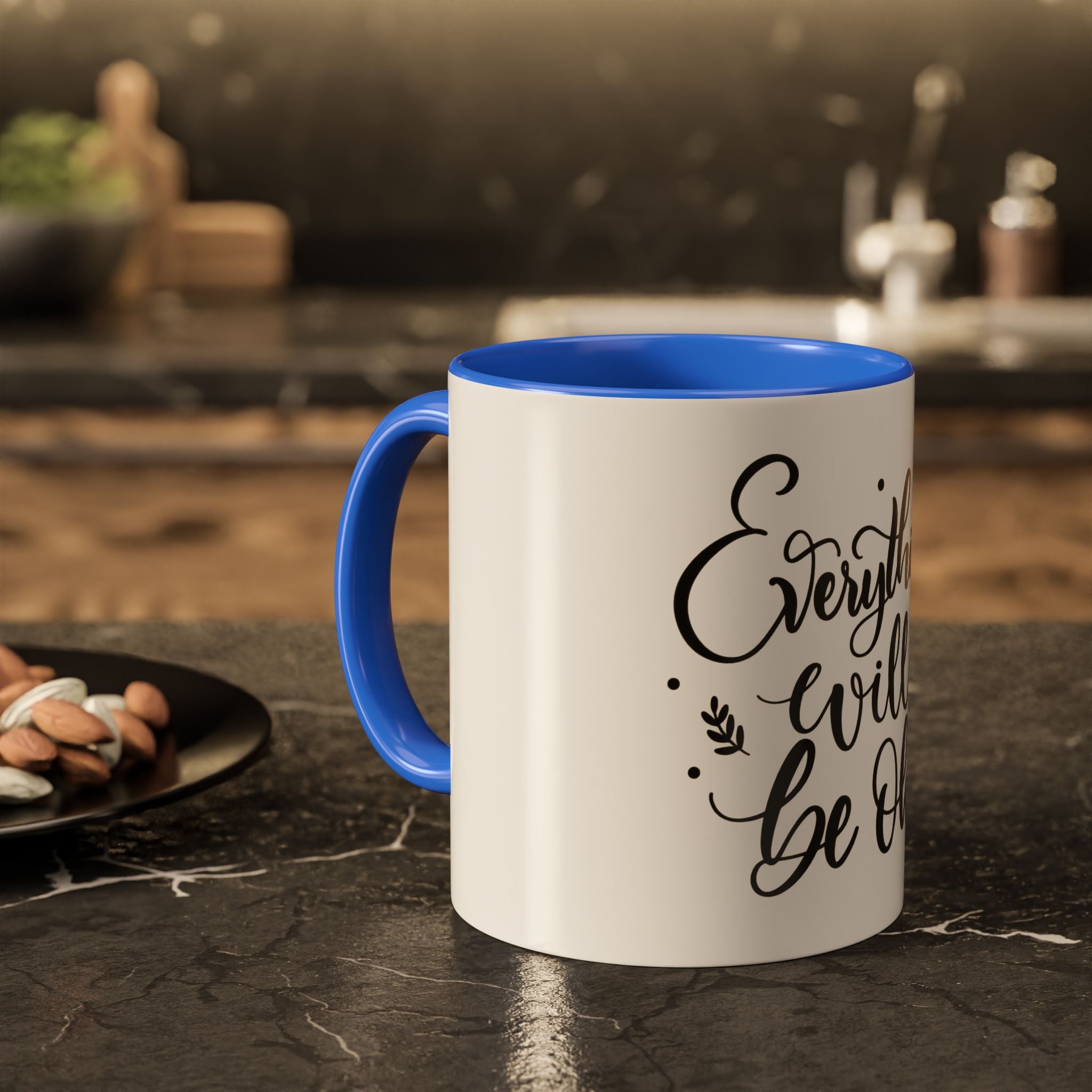 Everything Will Be Ok Mug — Inspirational Coffee Cup (11oz & 15oz)
