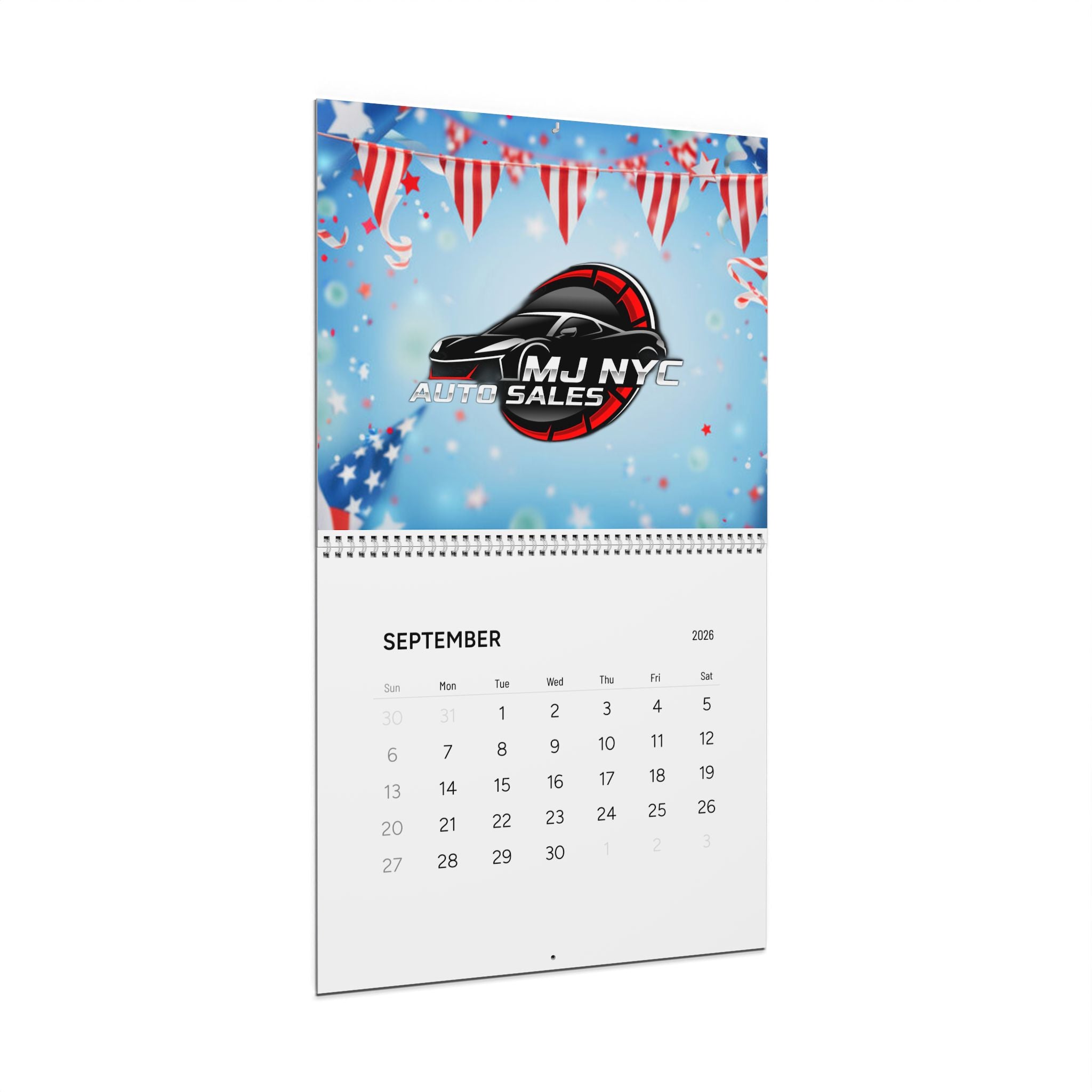 Persolinazed Wall Calendar 2026 | Branded Auto Sales Calendar