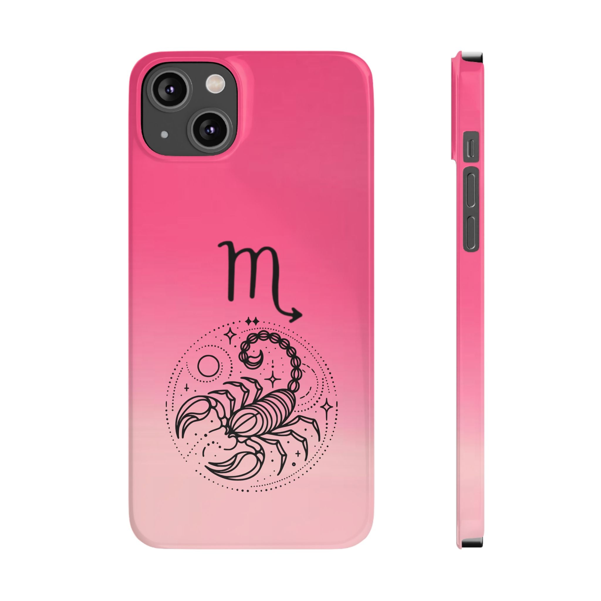 Scorpio Slim Phone Case - Zodiac Constellation Design
