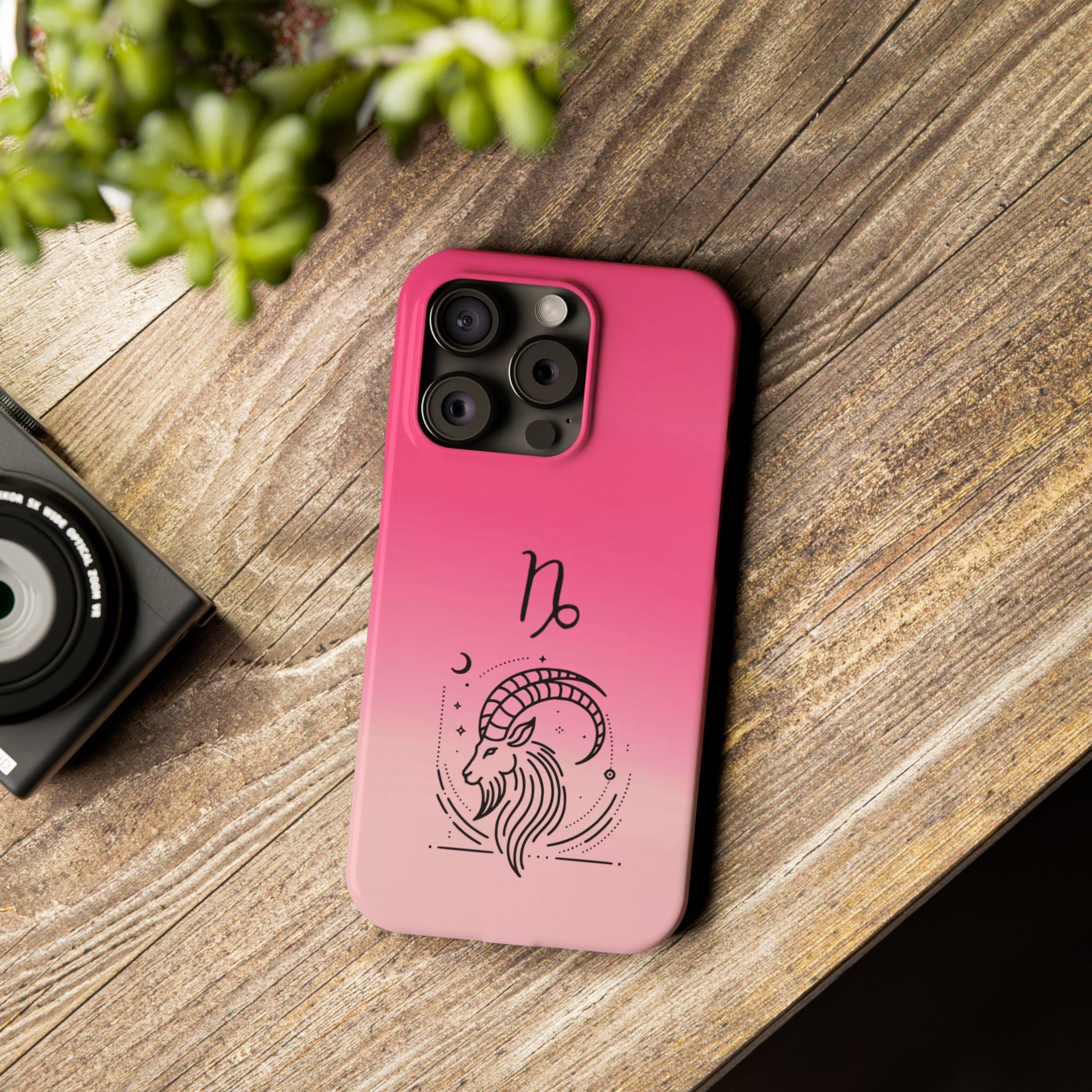 Capricorn Slim Phone Case - Minimal Zodiac Phone Cover