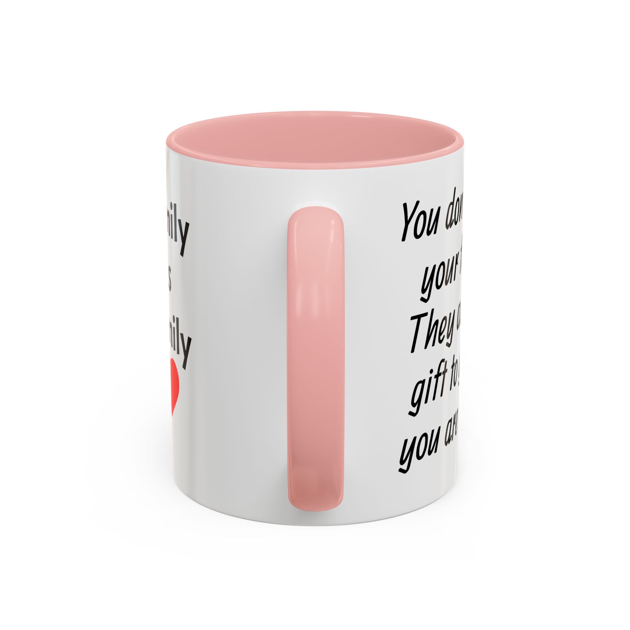 Personalized Family Photo Accent Coffee Mug — Custom 11/15oz Gift