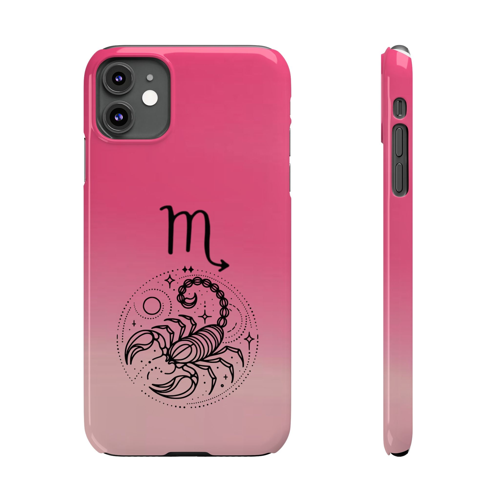 Scorpio Slim Phone Case - Zodiac Constellation Design