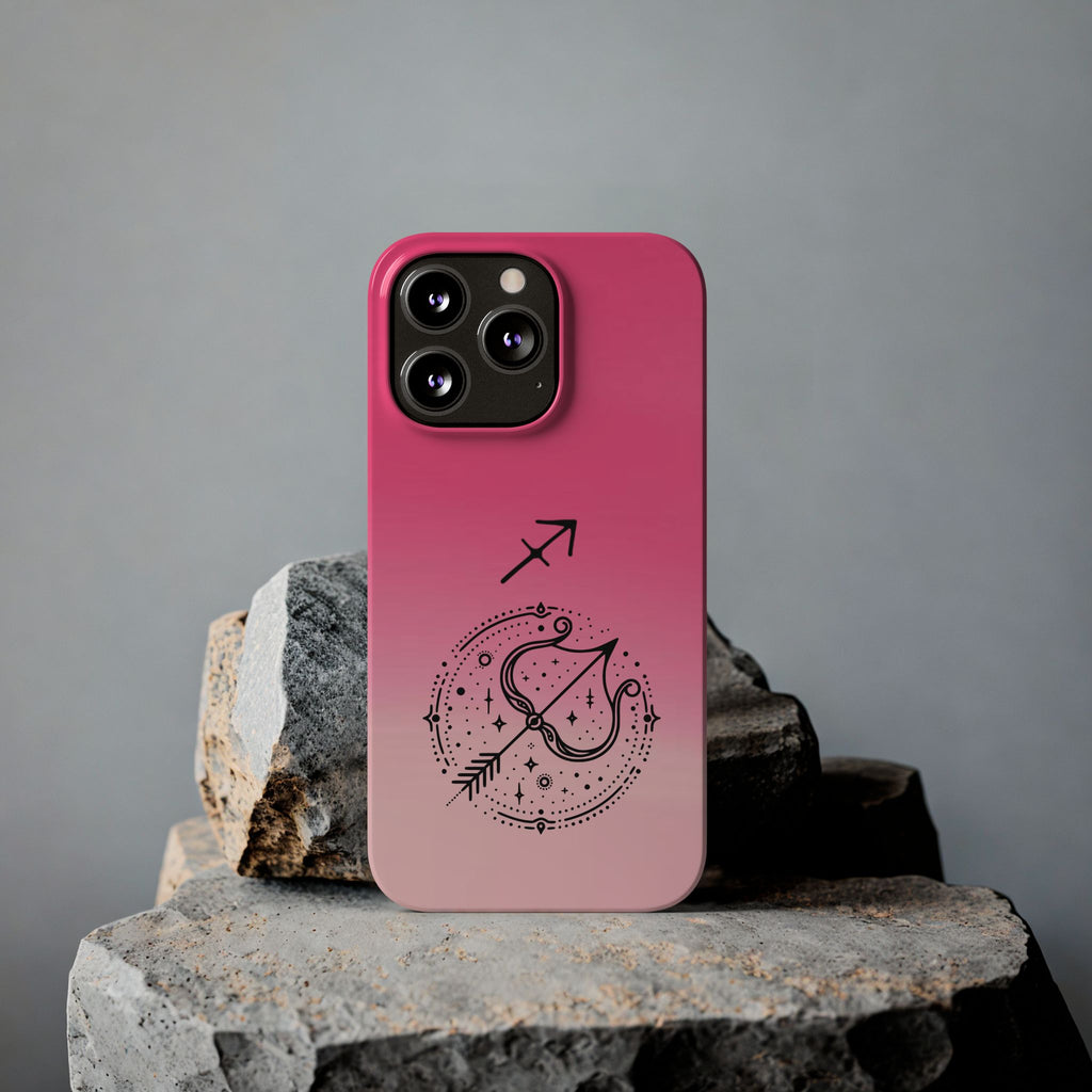 Sagitario Phone Case - Slim Zodiac Sagittarius Design