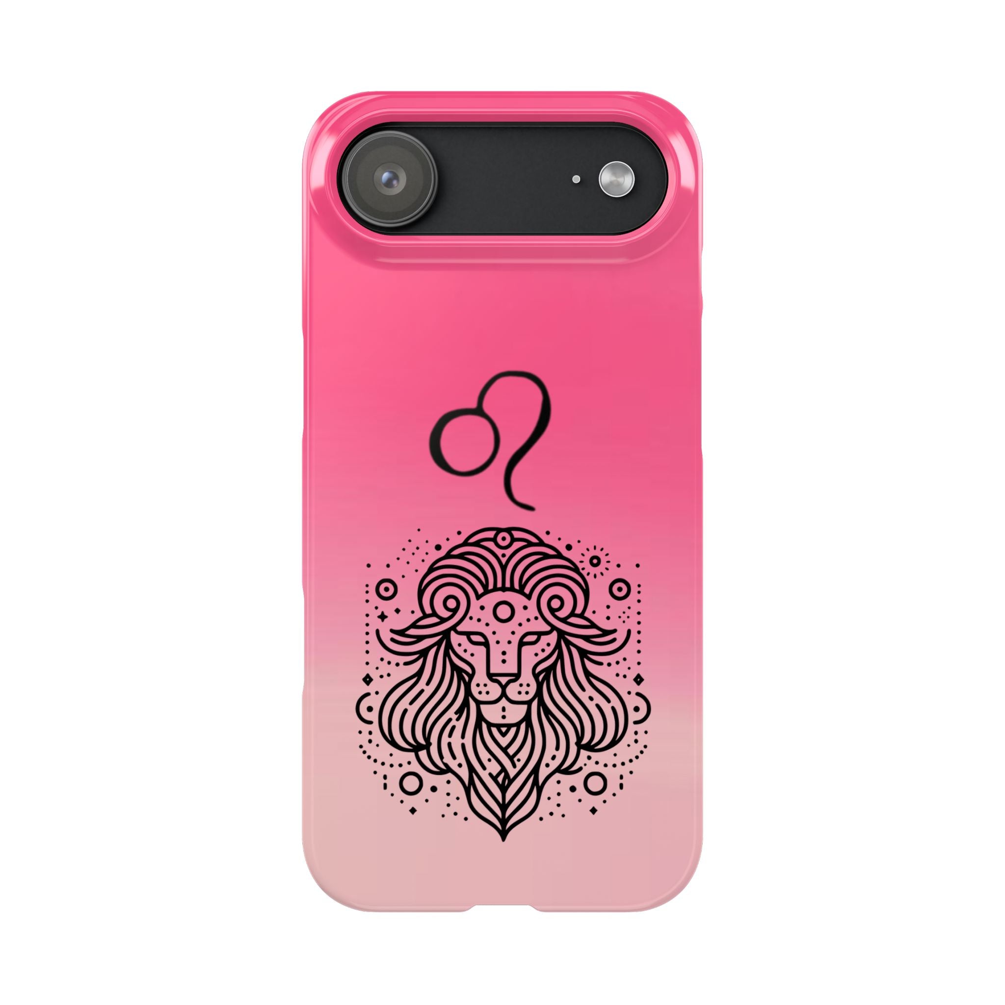 Leo Zodiac Slim Phone Case - Minimalist Horoscope Design