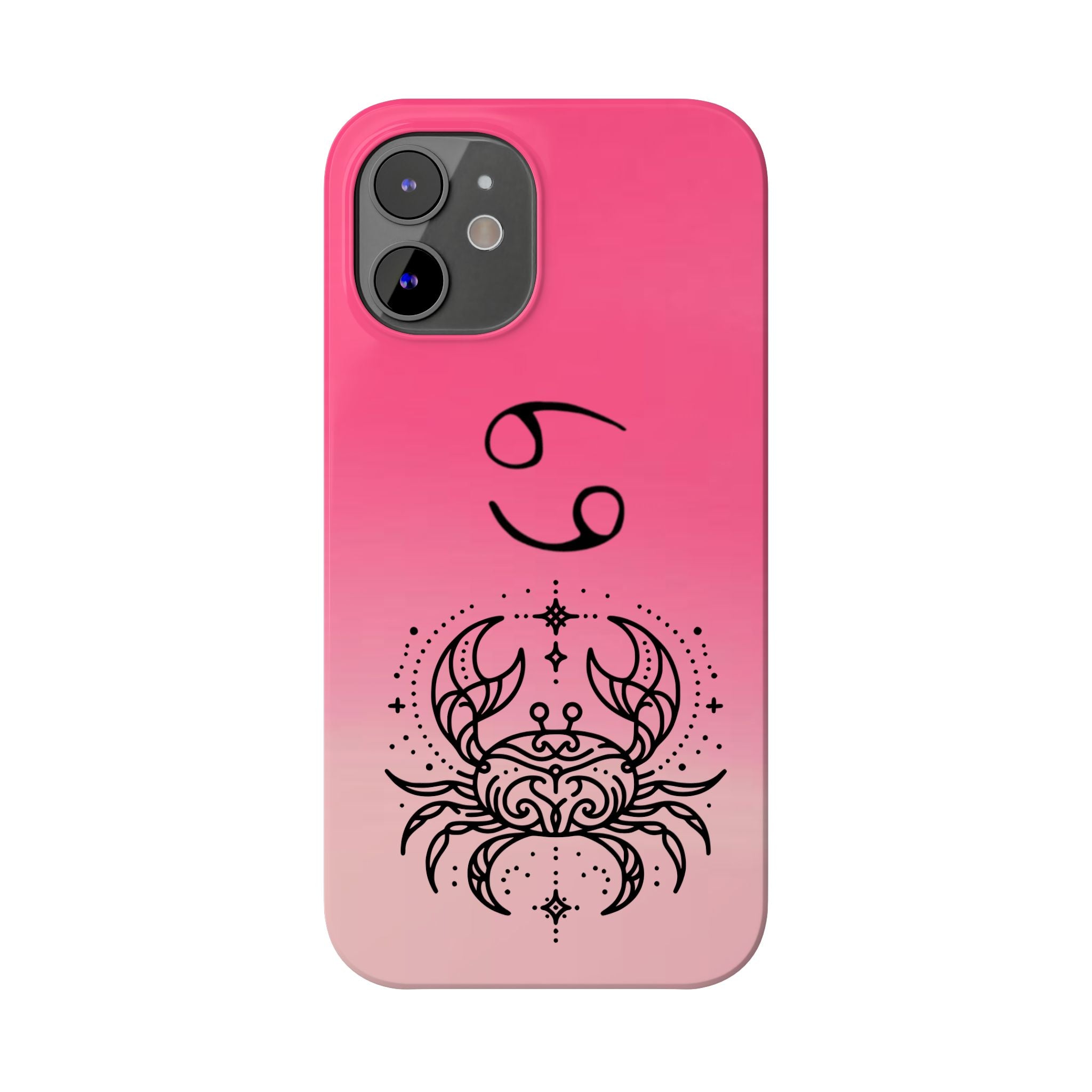 Cancer Slim Phone Case - Minimalist Zodiac/Life Support Design