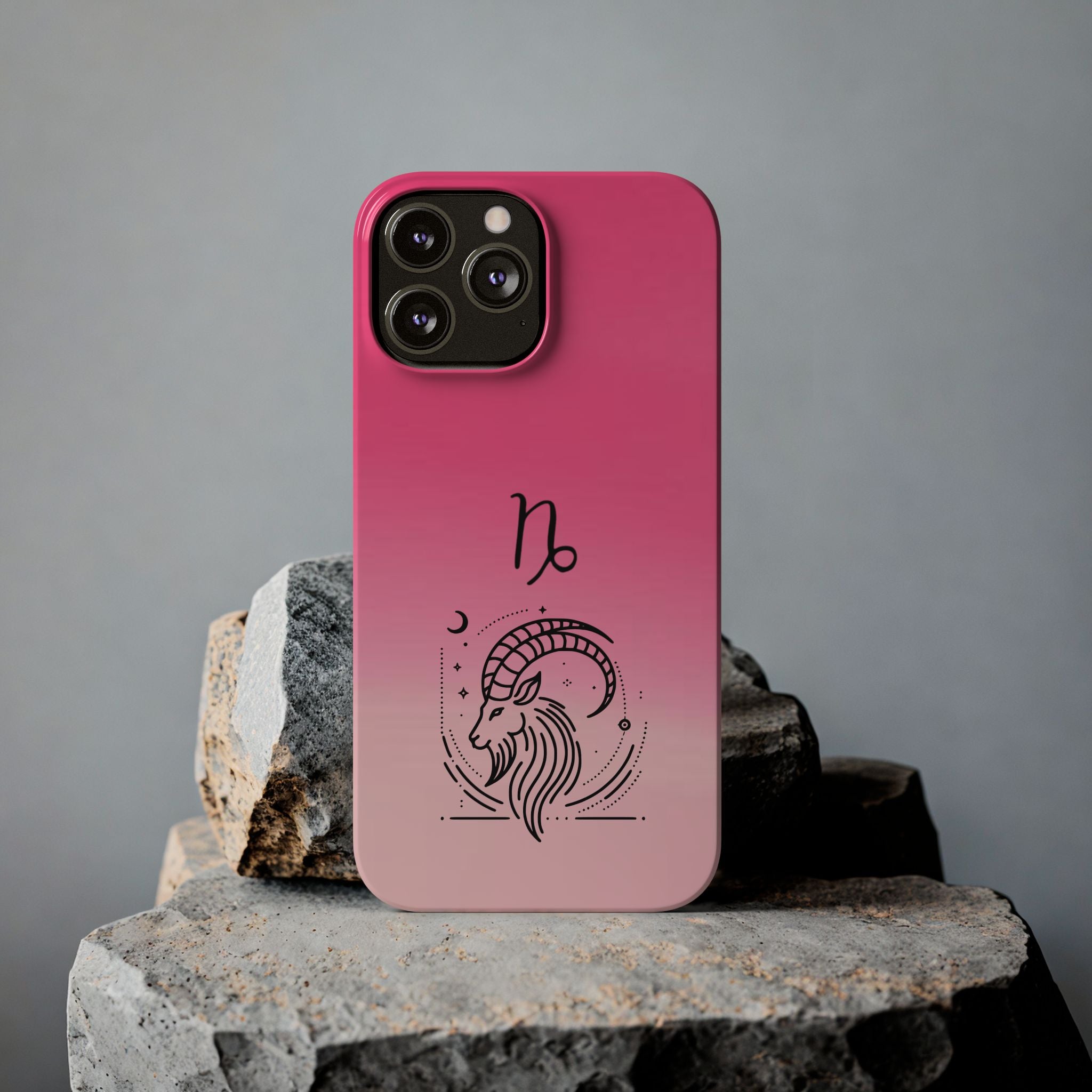 Capricorn Slim Phone Case - Minimal Zodiac Phone Cover
