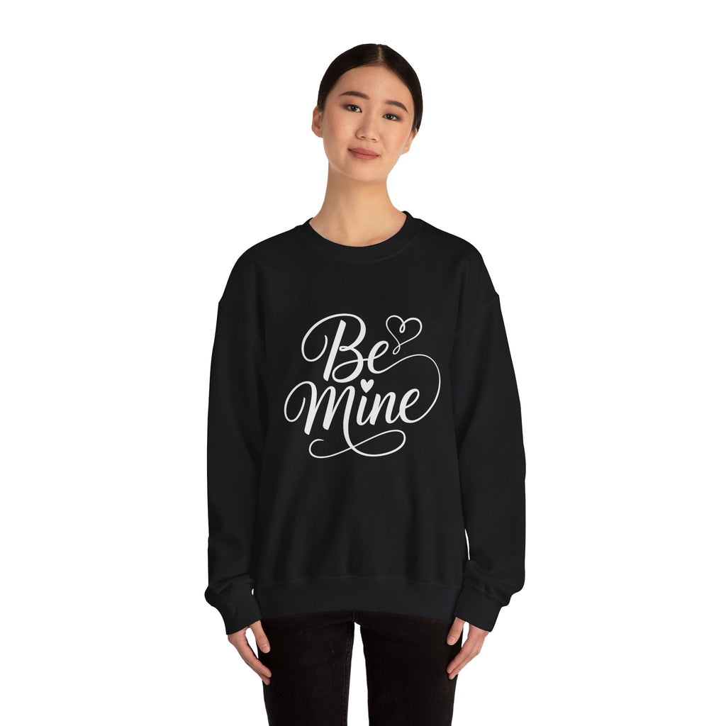 Be Mine Sweatshirt — Valentine’s Day Heart Graphic Crewneck