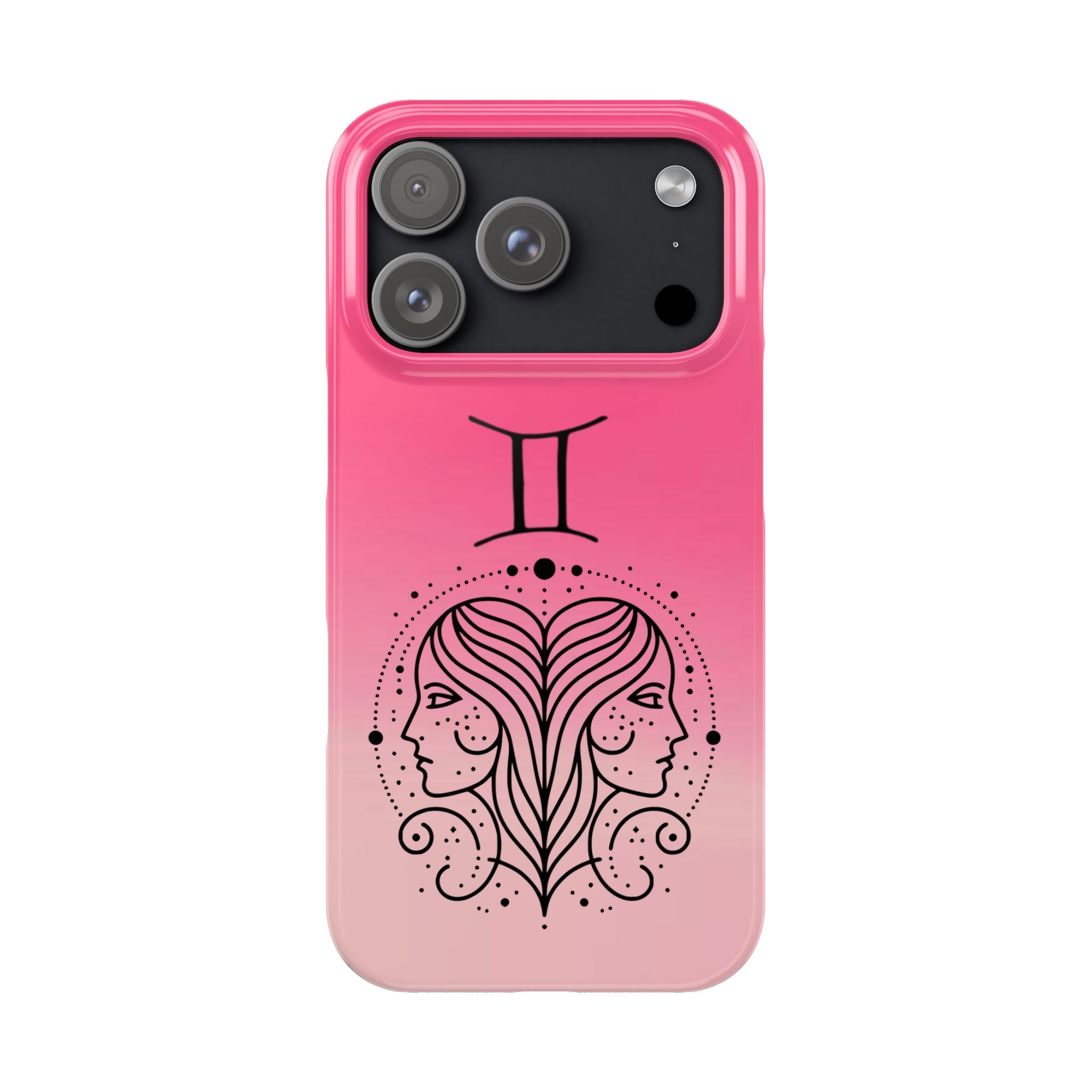 Gemini Slim Phone Case — Zodiac Constellation Design