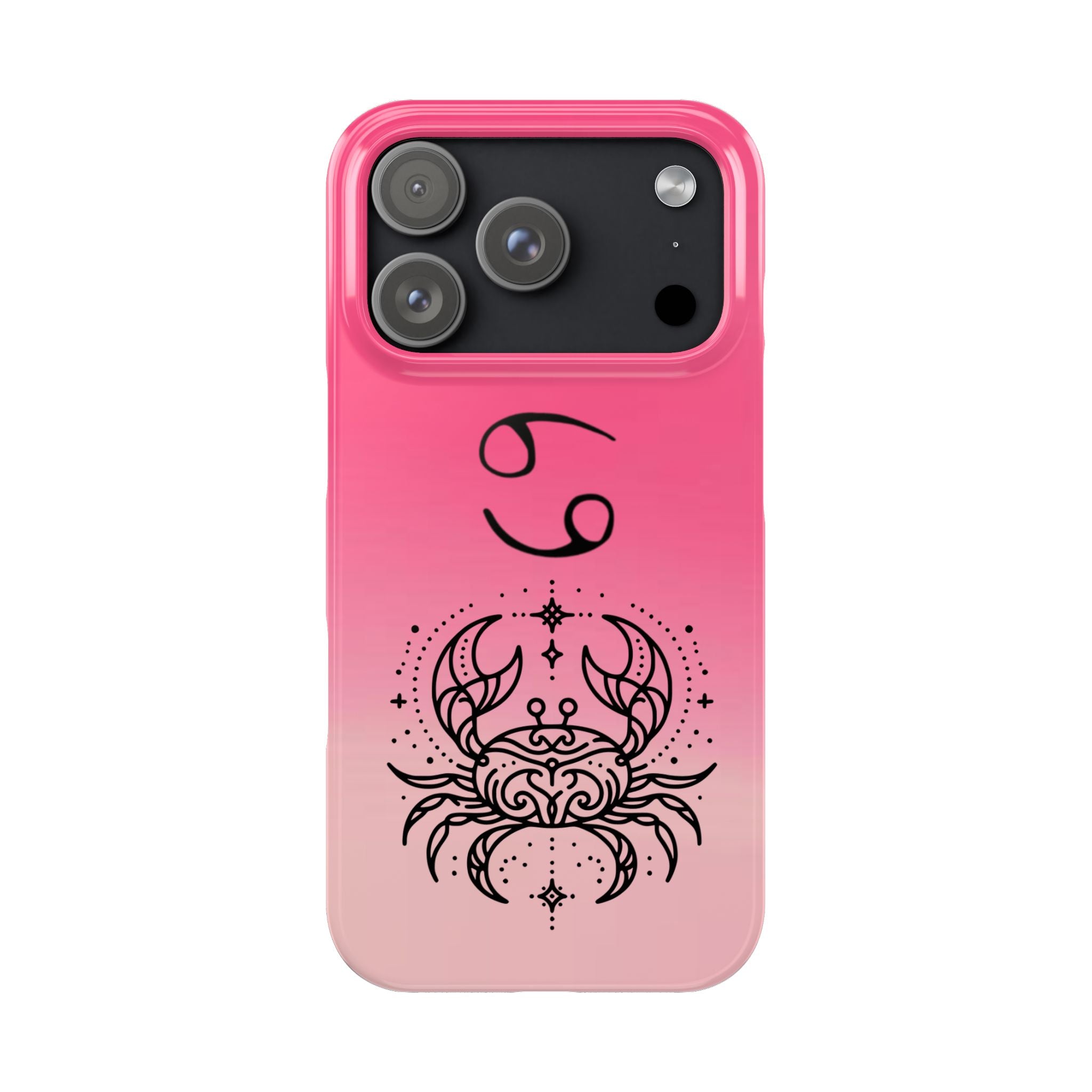 Cancer Slim Phone Case - Minimalist Zodiac/Life Support Design