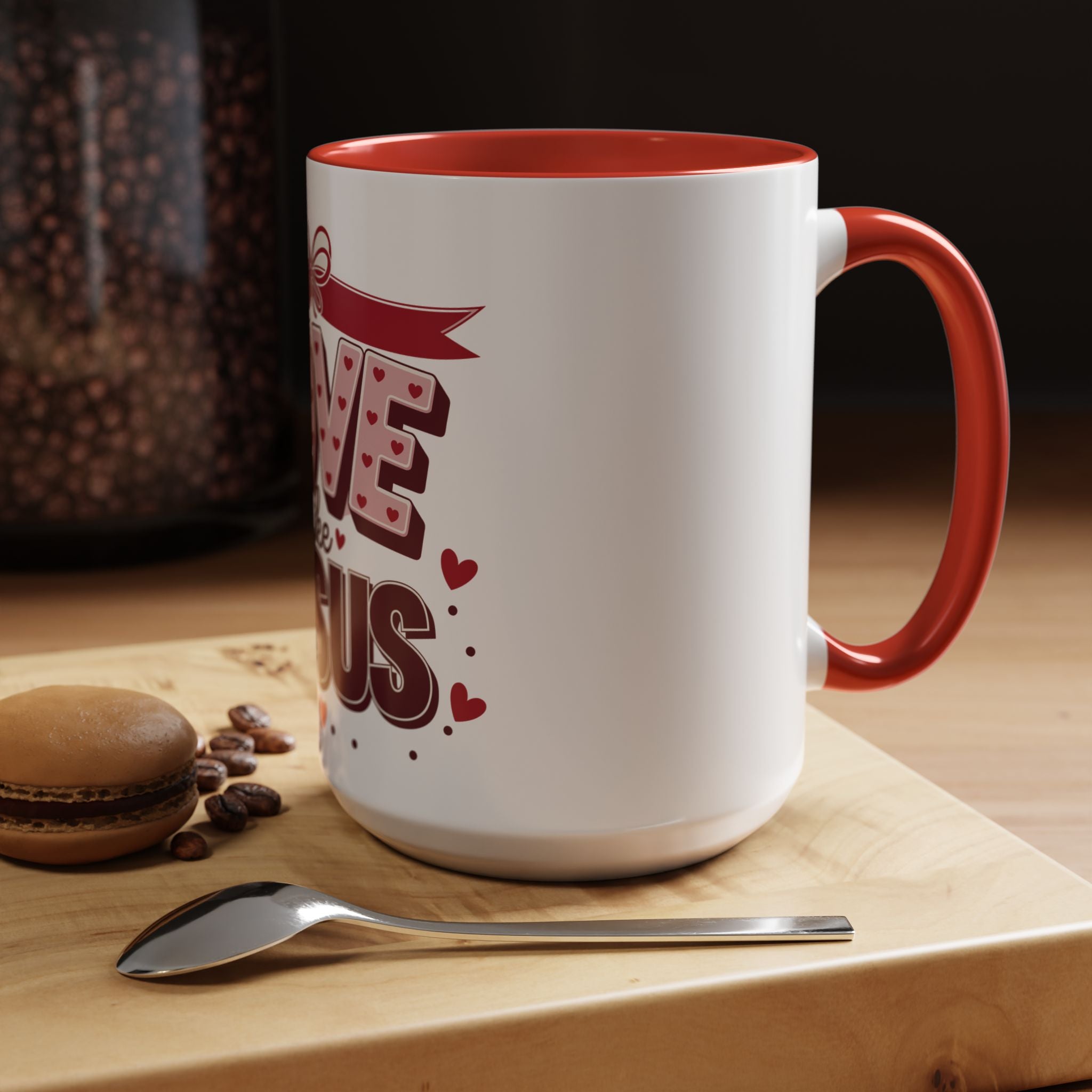 Love Like Jesus Coffee Mug — Christian Valentine Gift (11/15 oz)