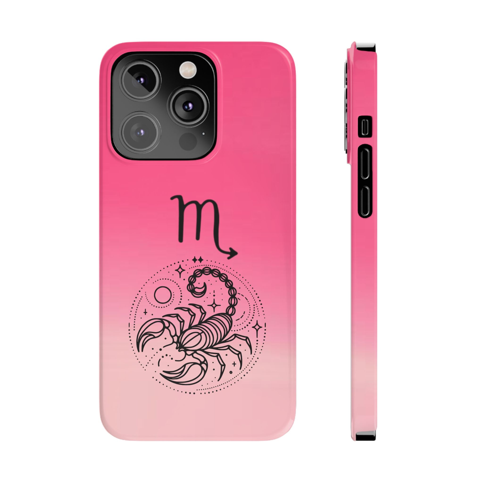 Scorpio Slim Phone Case - Zodiac Constellation Design