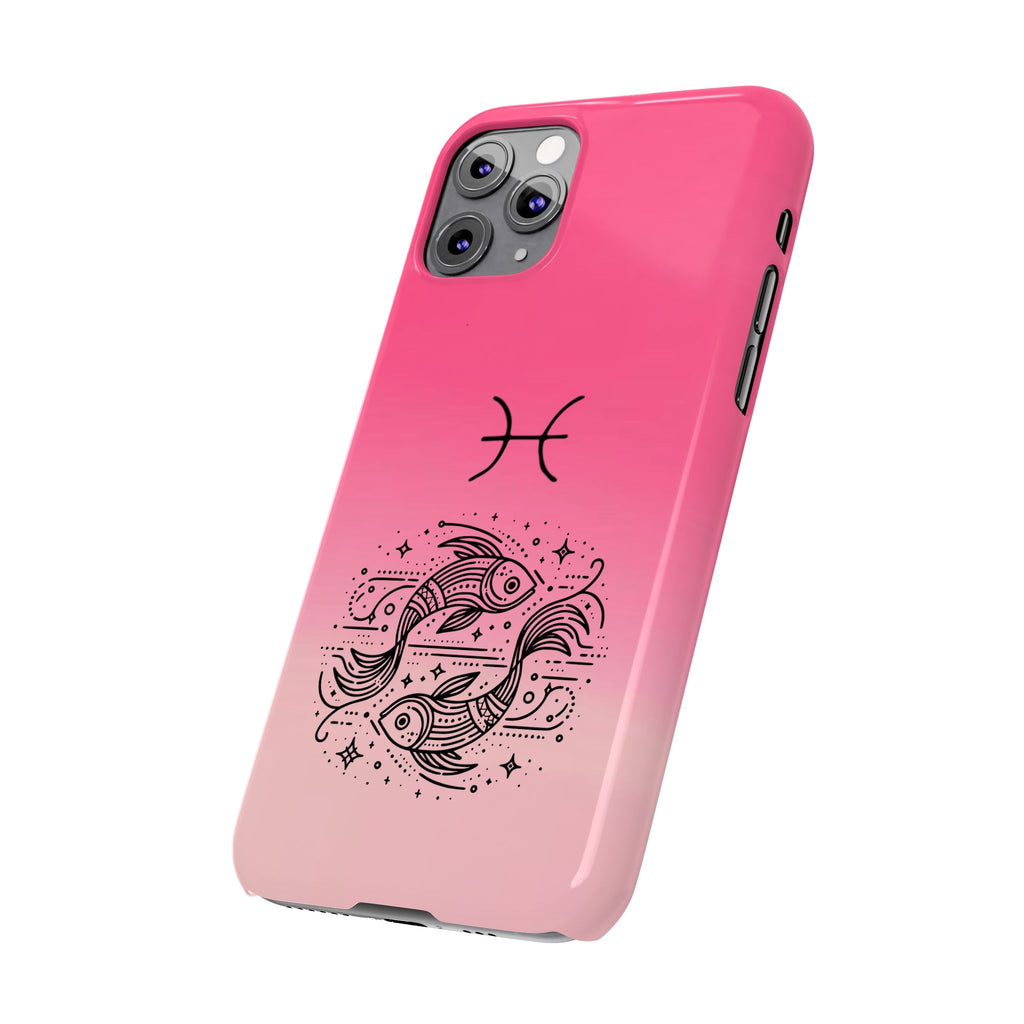 Pisces Slim Phone Case - Minimal Zodiac Phone Cover