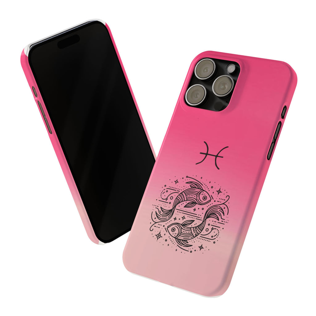 Pisces Slim Phone Case - Minimal Zodiac Phone Cover