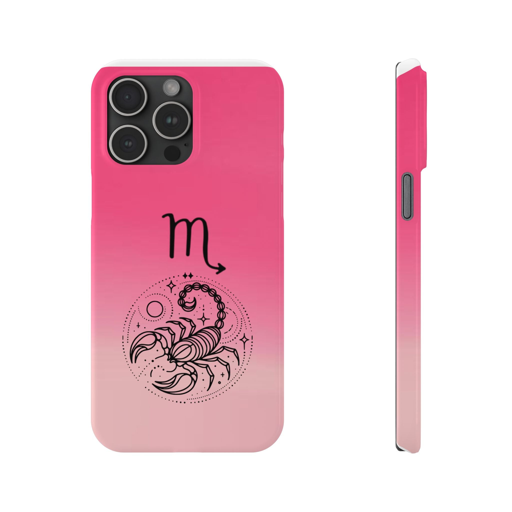 Scorpio Slim Phone Case - Zodiac Constellation Design