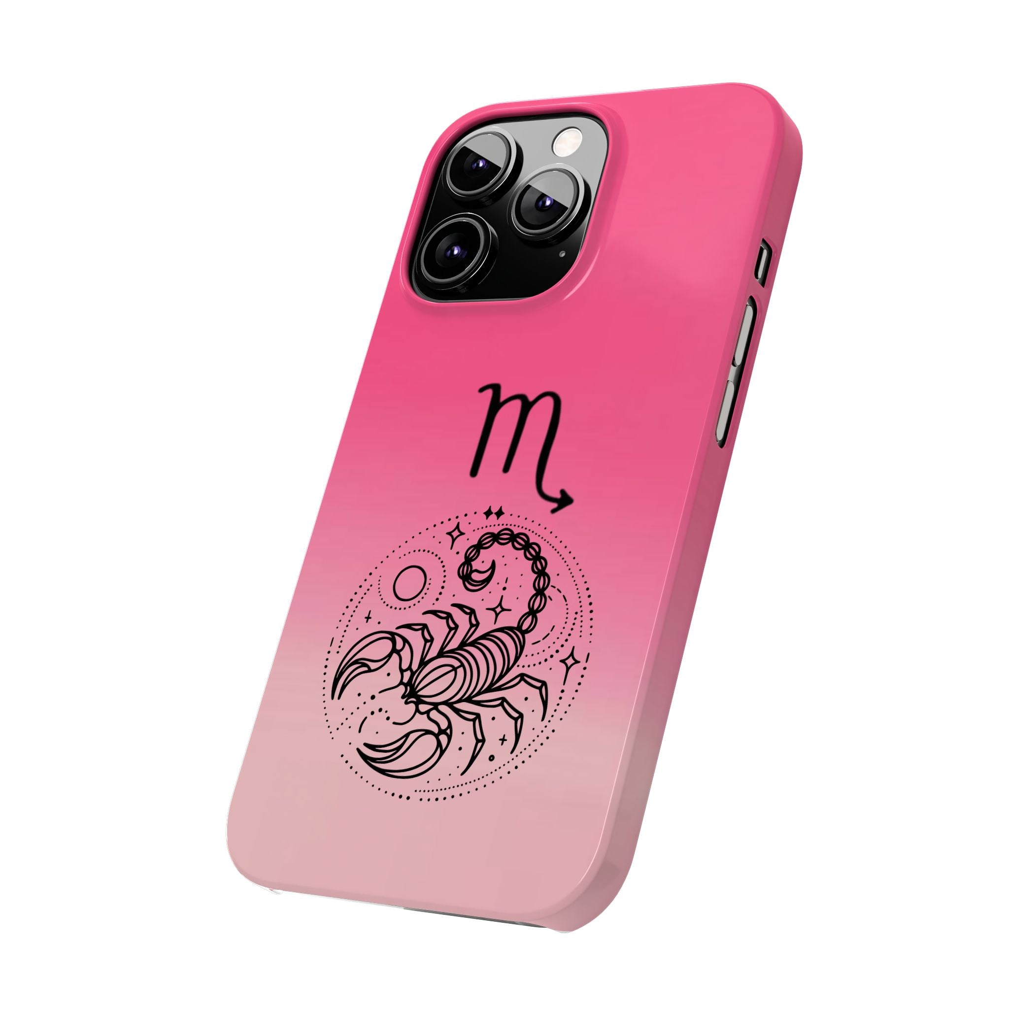Scorpio Slim Phone Case - Zodiac Constellation Design