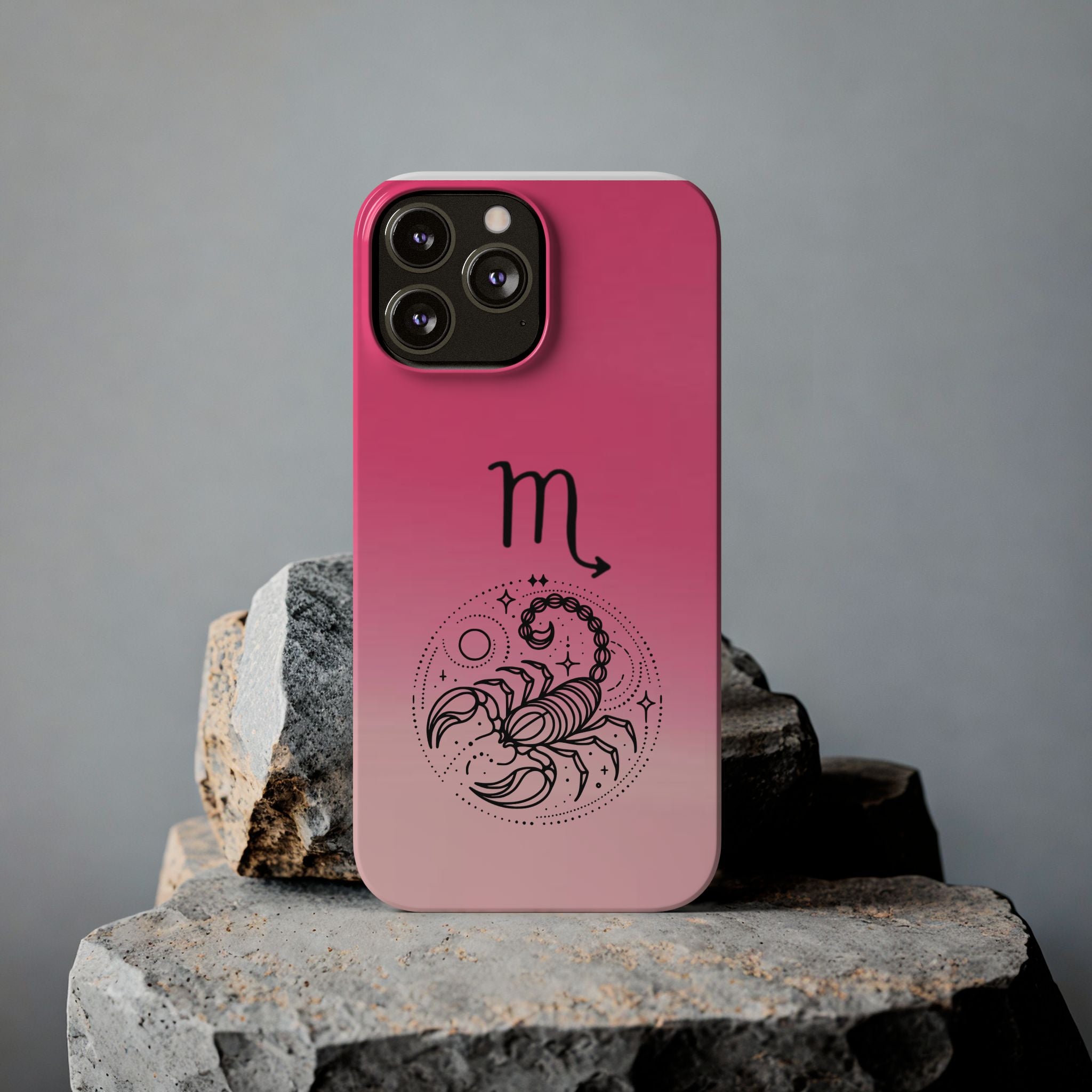 Scorpio Slim Phone Case - Zodiac Constellation Design