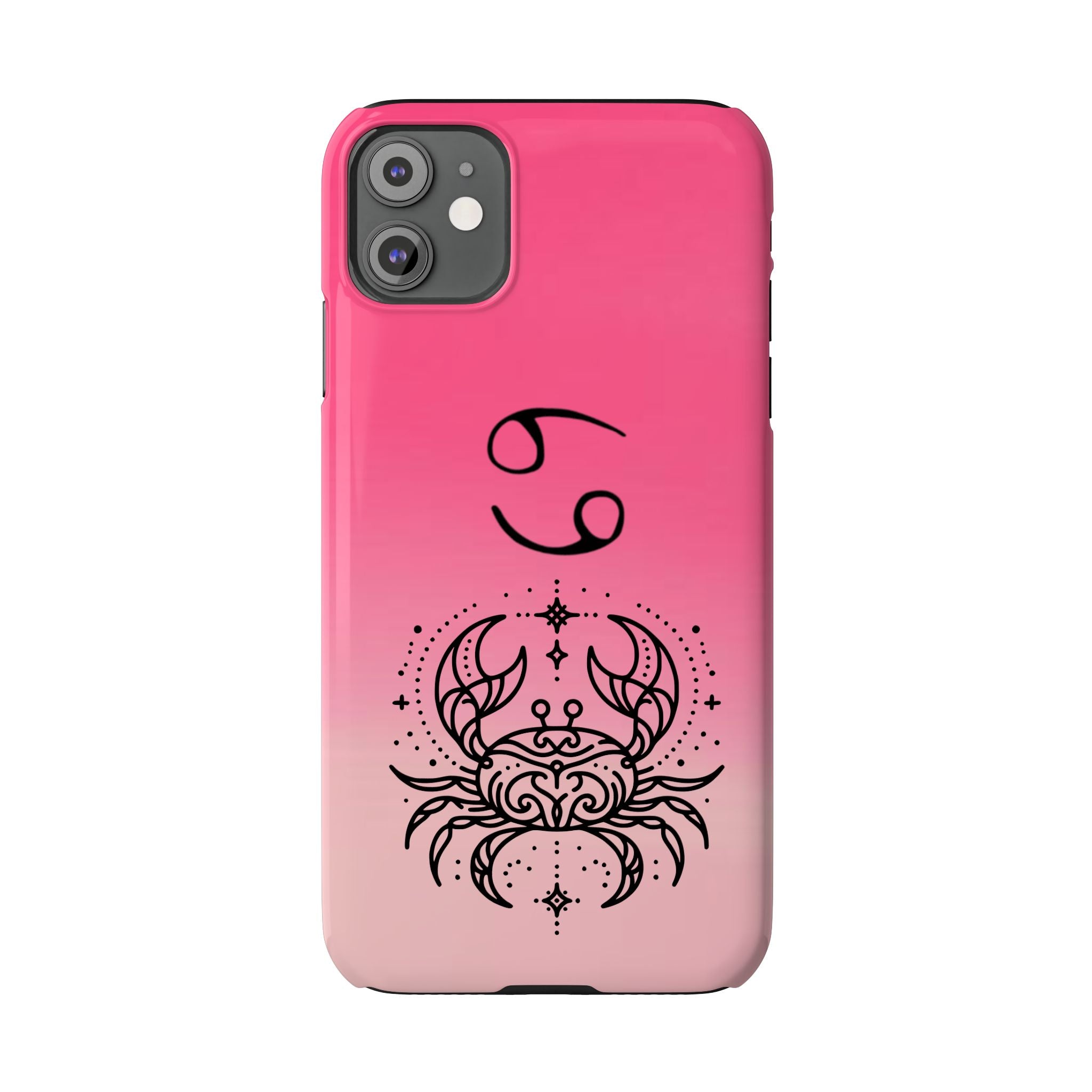 Cancer Slim Phone Case - Minimalist Zodiac/Life Support Design