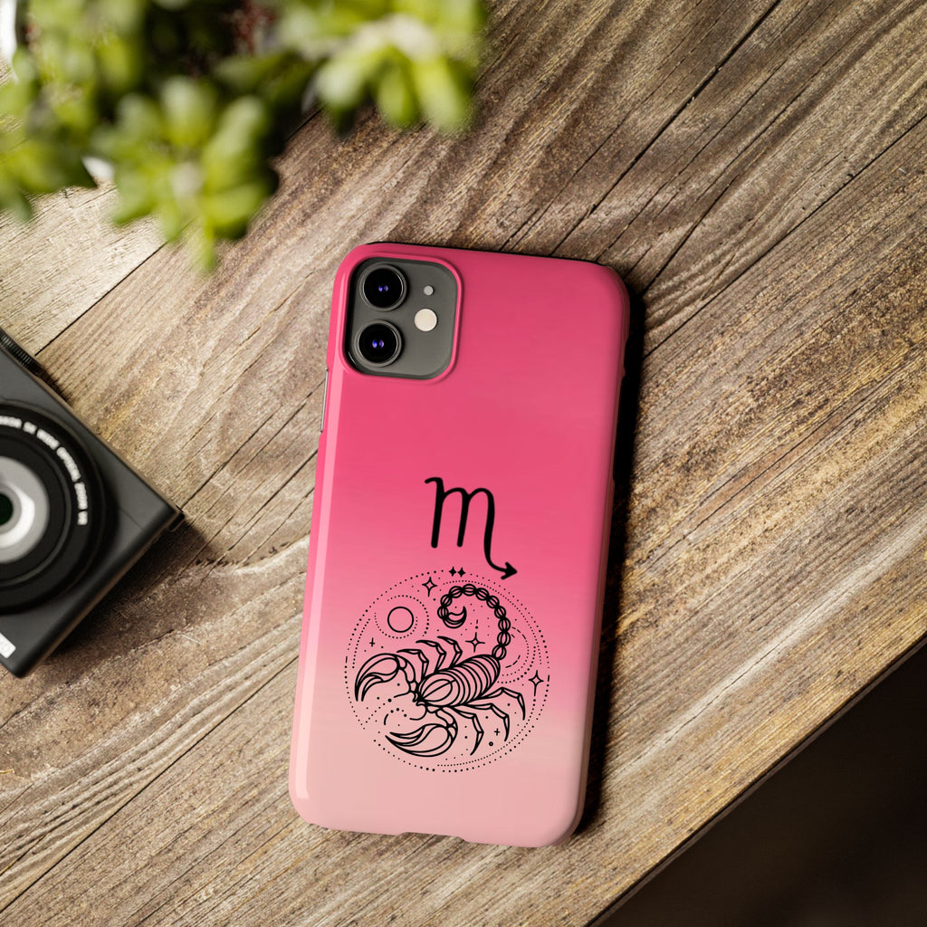 Scorpio Slim Phone Case - Zodiac Constellation Design