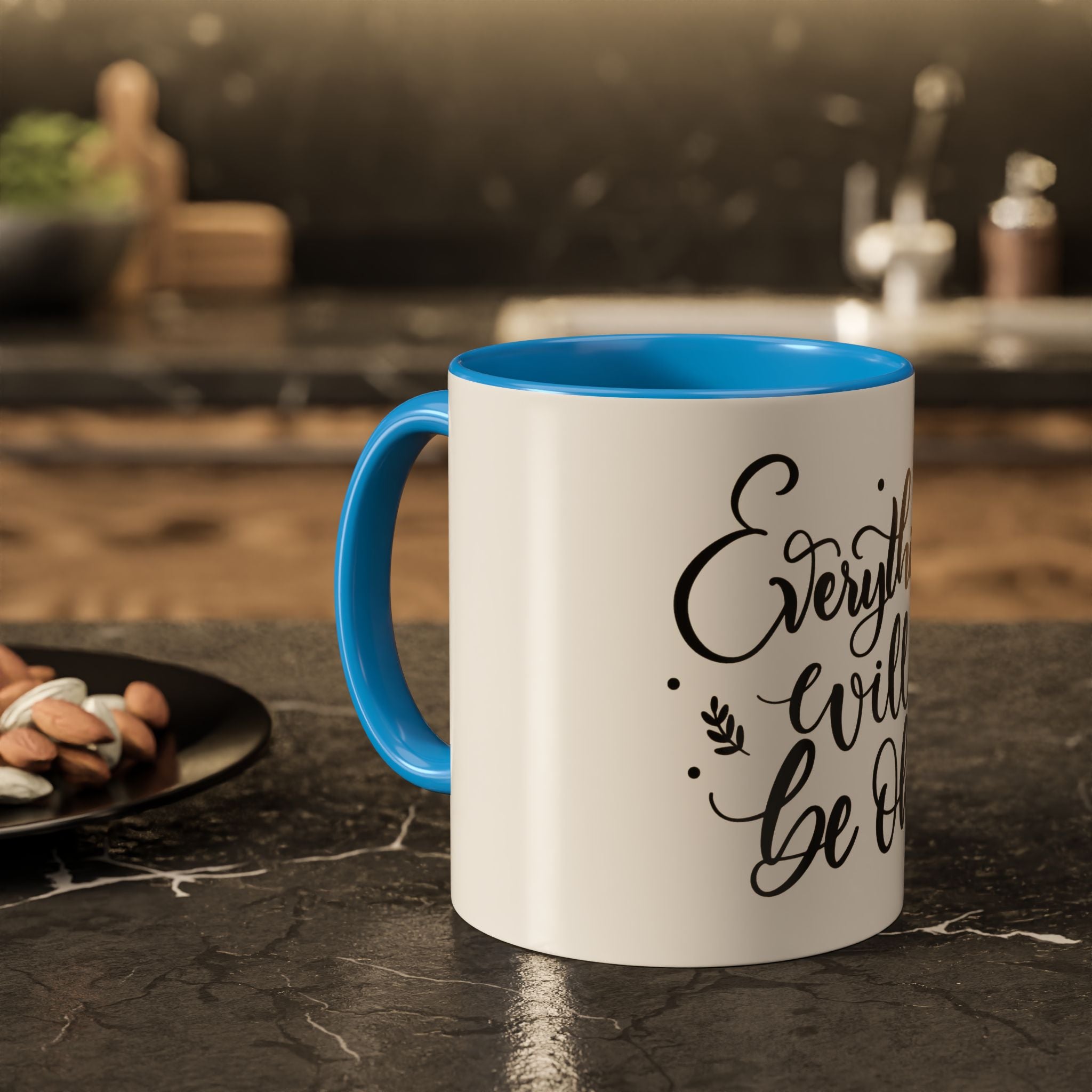 Everything Will Be Ok Mug — Inspirational Coffee Cup (11oz & 15oz)