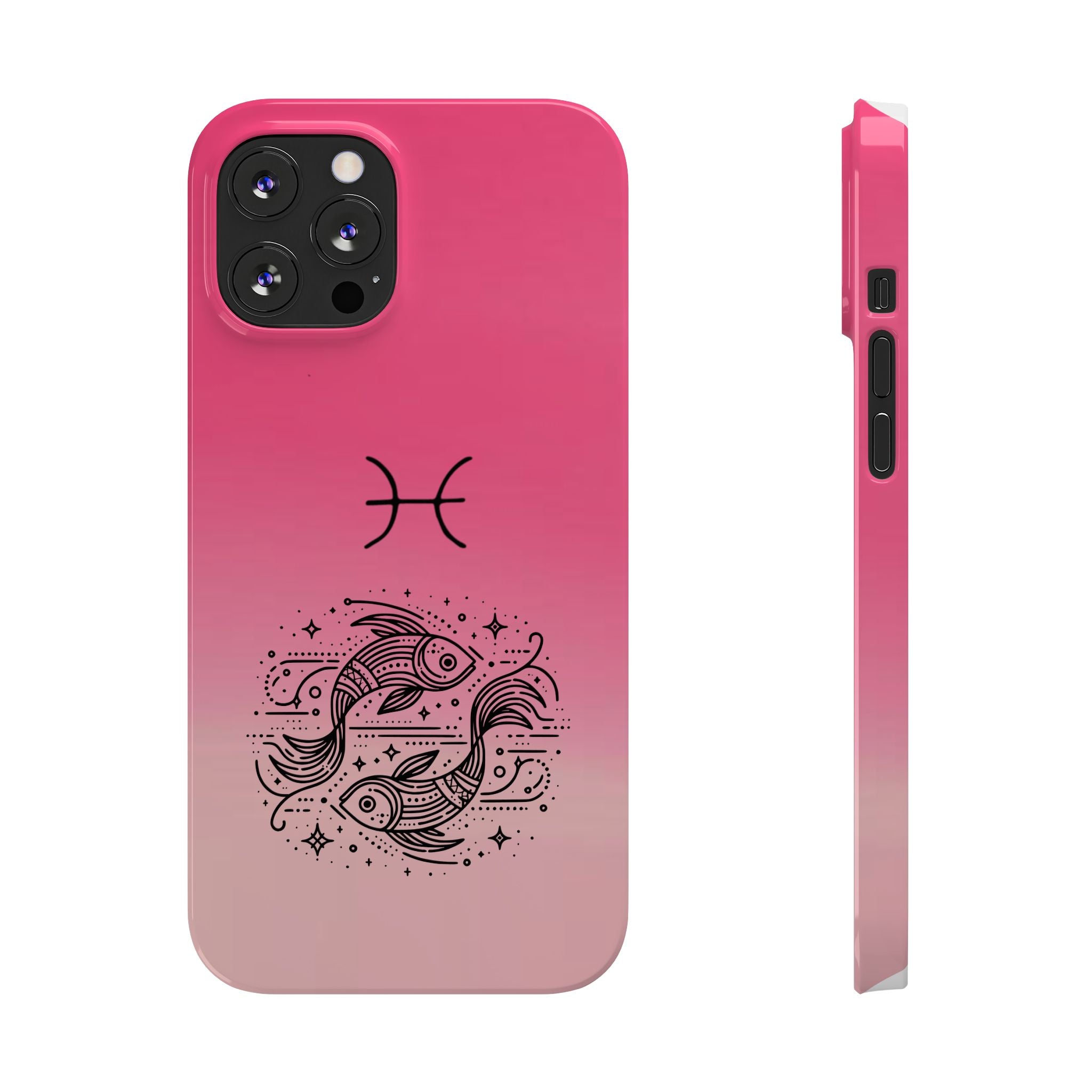 Pisces Slim Phone Case - Minimal Zodiac Phone Cover