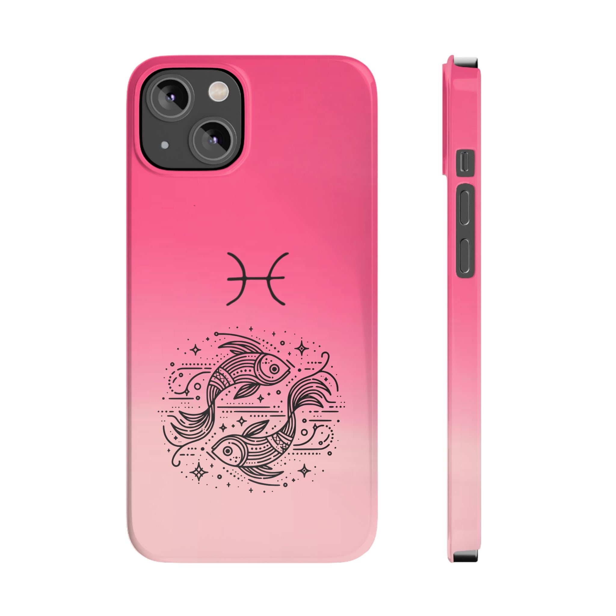 Pisces Slim Phone Case - Minimal Zodiac Phone Cover