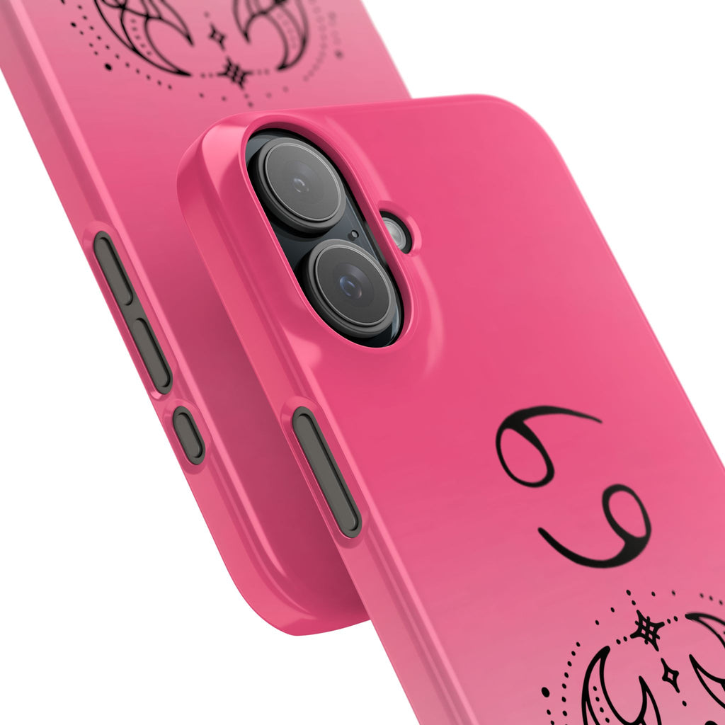 Cancer Slim Phone Case - Minimalist Zodiac/Life Support Design