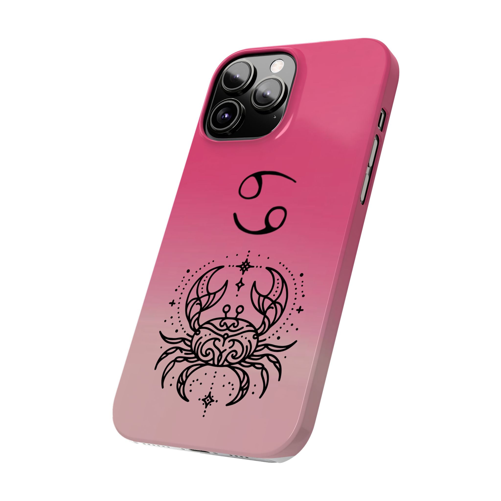 Cancer Slim Phone Case - Minimalist Zodiac/Life Support Design