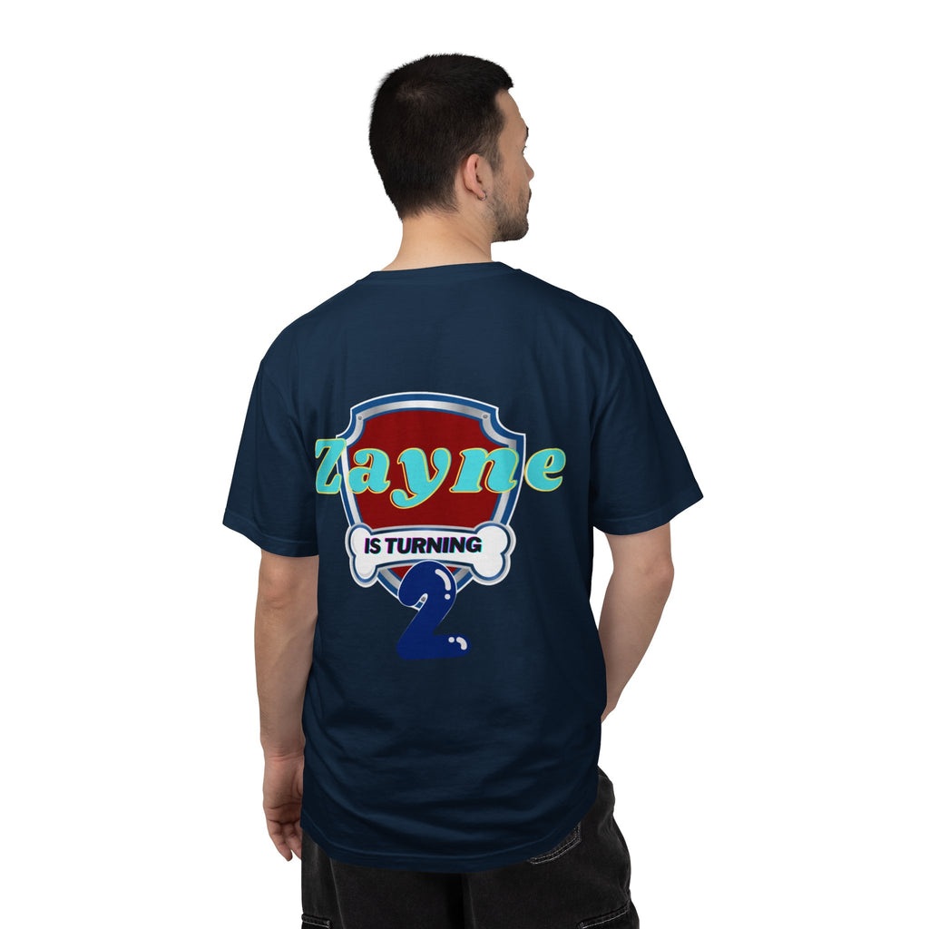 Kids' Paw Patrol Birthday T-Shirt — "Zayne Daddy 2" Personalized Party Tee