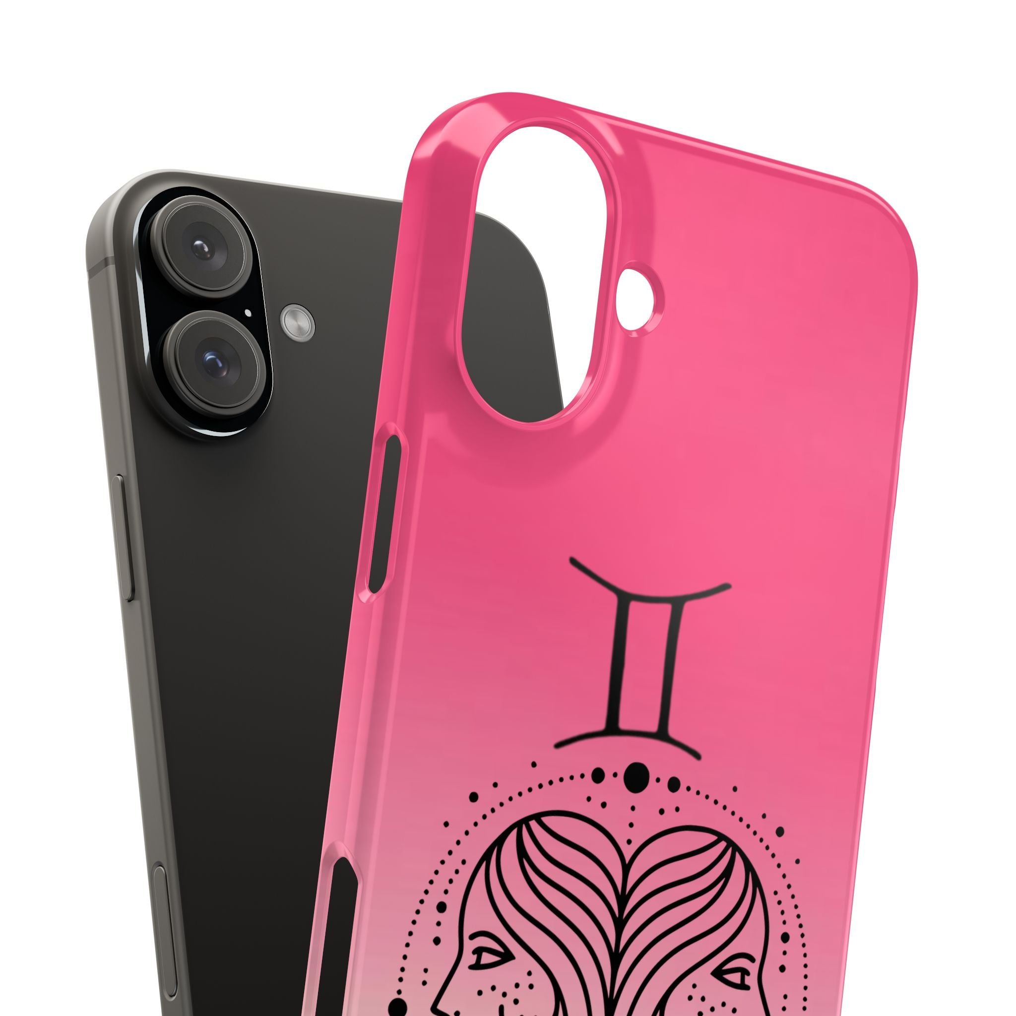 Gemini Slim Phone Case — Zodiac Constellation Design