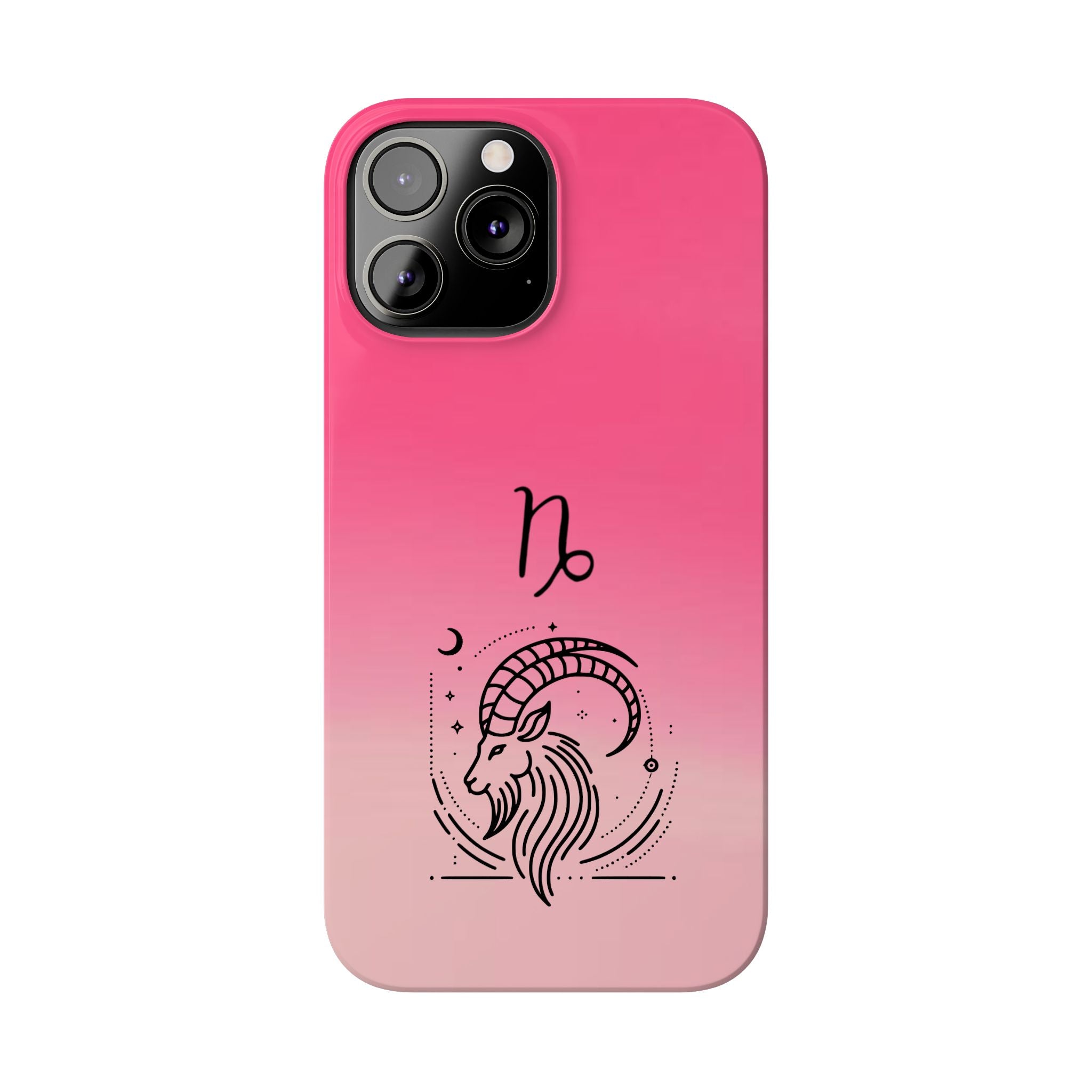 Capricorn Slim Phone Case - Minimal Zodiac Phone Cover