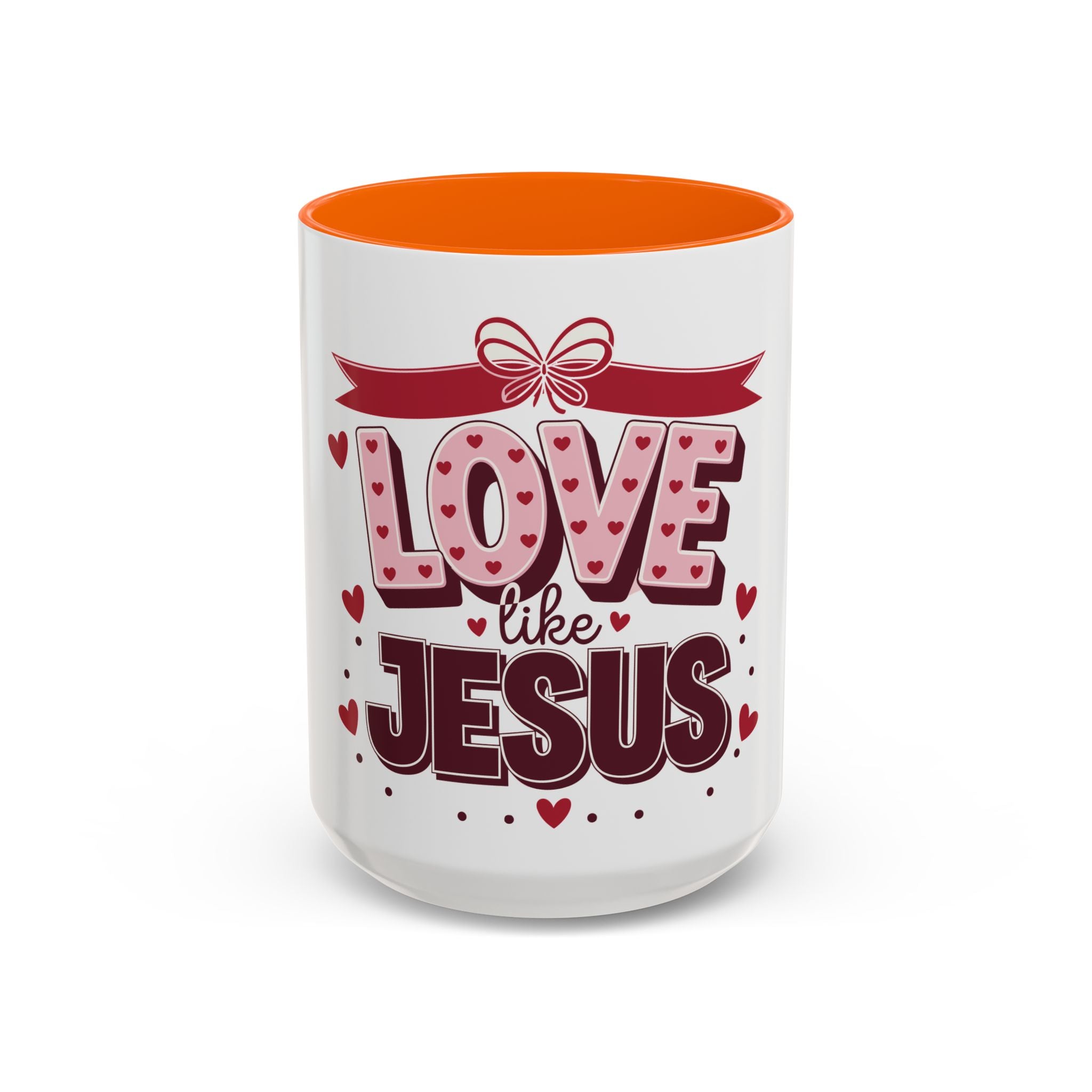 Love Like Jesus Coffee Mug — Christian Valentine Gift (11/15 oz)