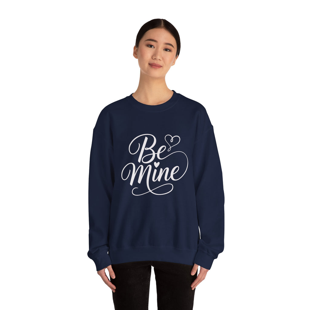 Be Mine Sweatshirt — Valentine’s Day Heart Graphic Crewneck