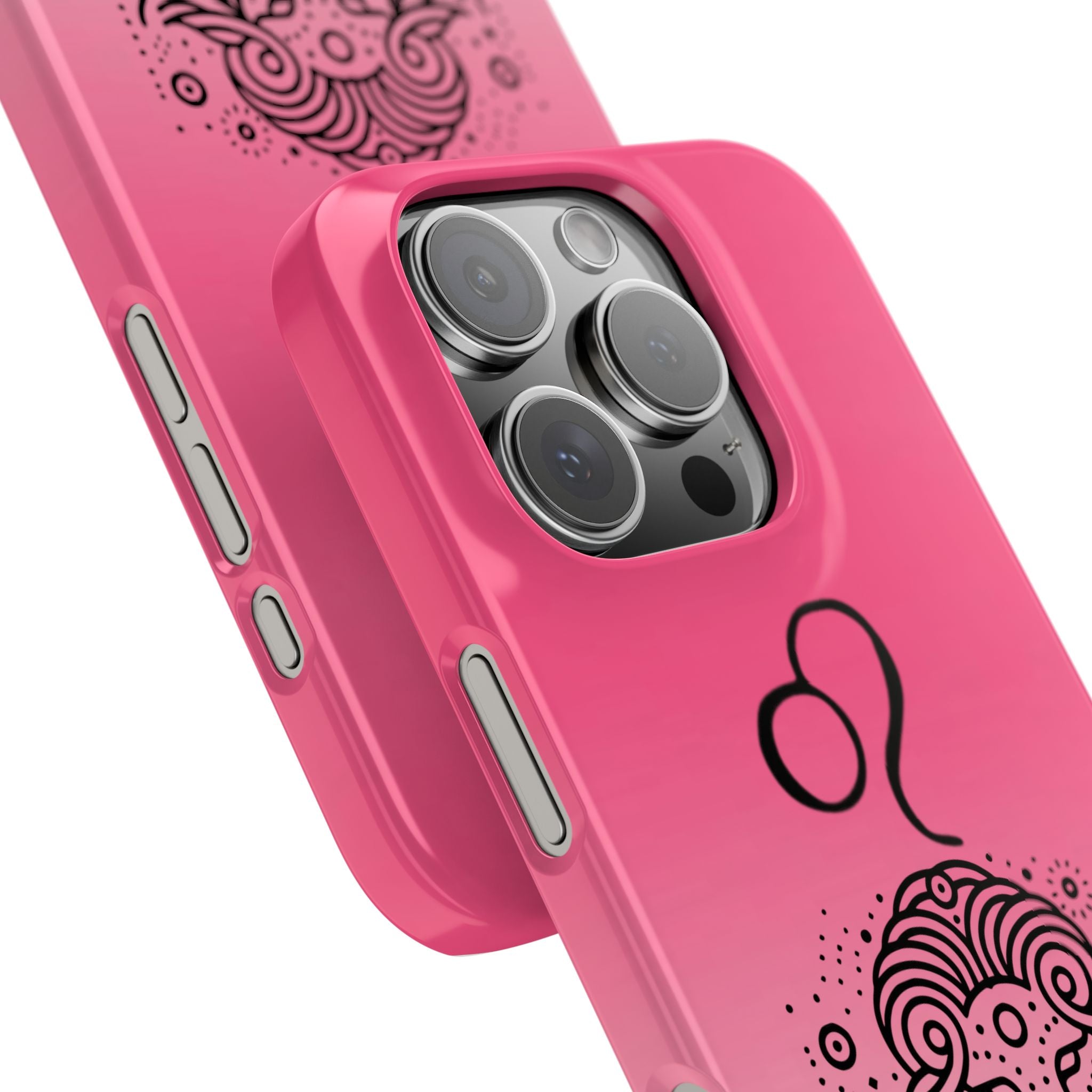 Leo Zodiac Slim Phone Case - Minimalist Horoscope Design