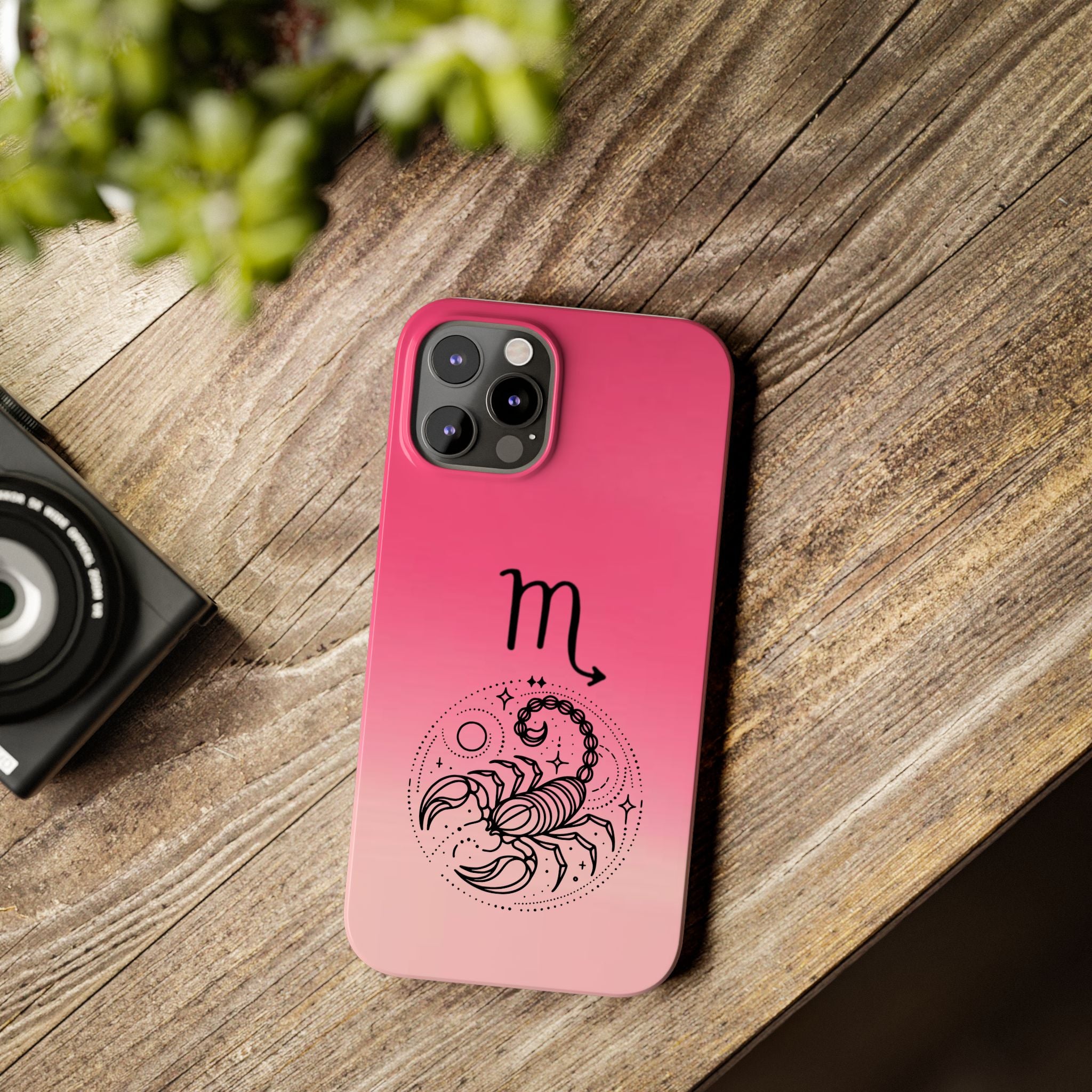 Scorpio Slim Phone Case - Zodiac Constellation Design