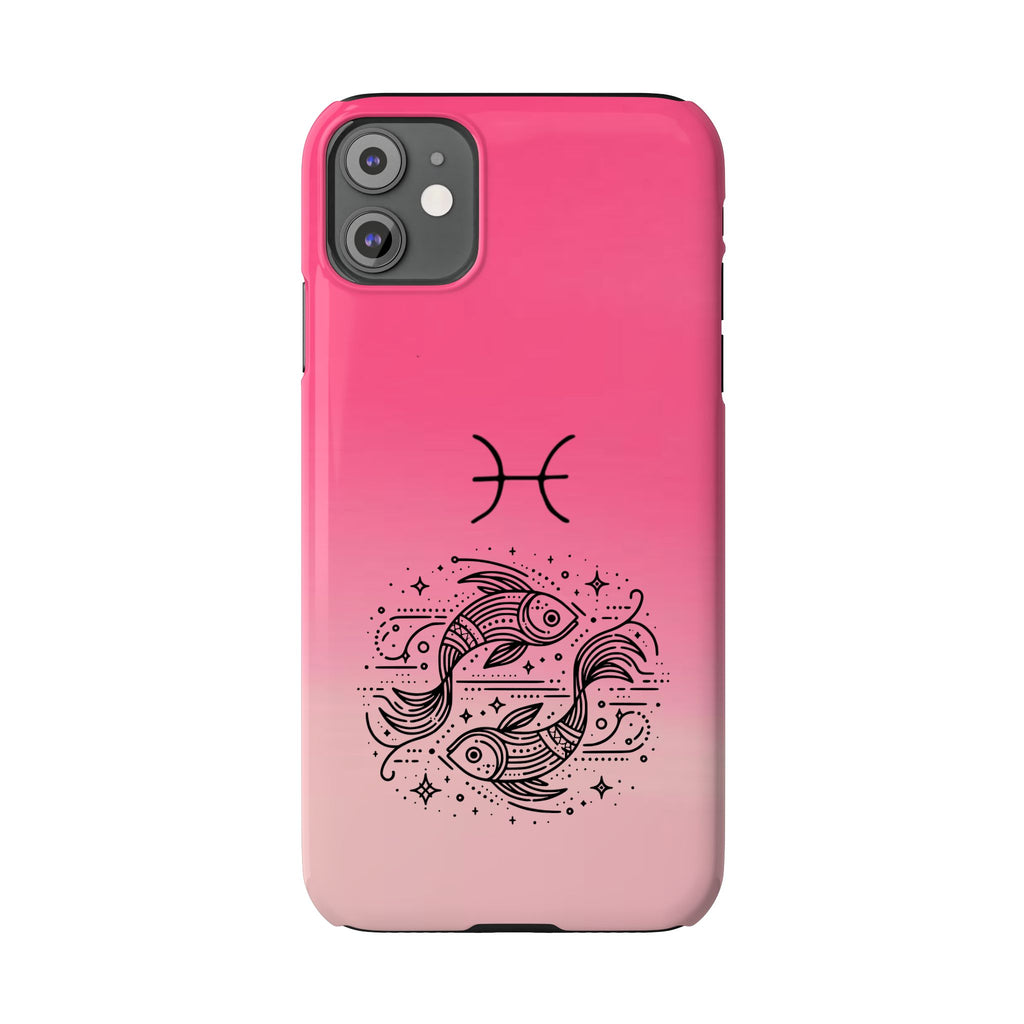 Pisces Slim Phone Case - Minimal Zodiac Phone Cover