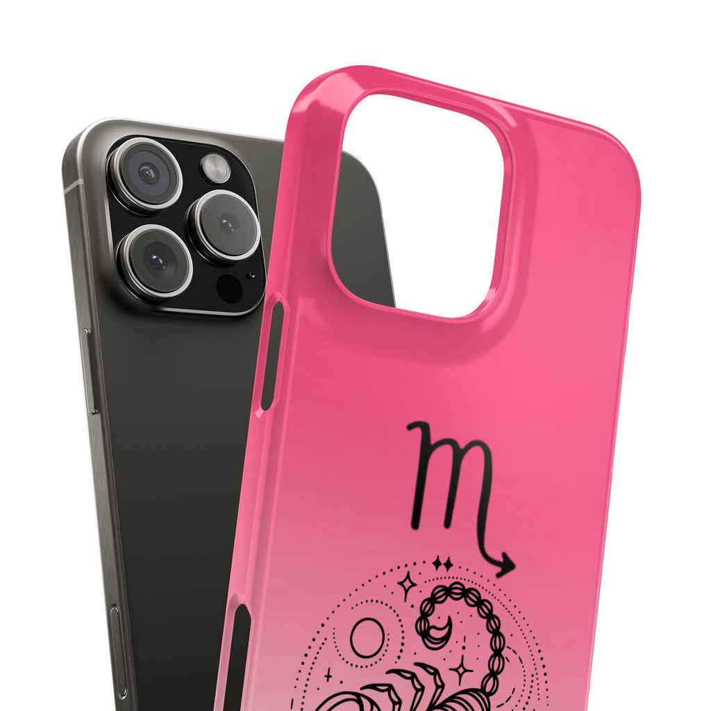 Scorpio Slim Phone Case - Zodiac Constellation Design