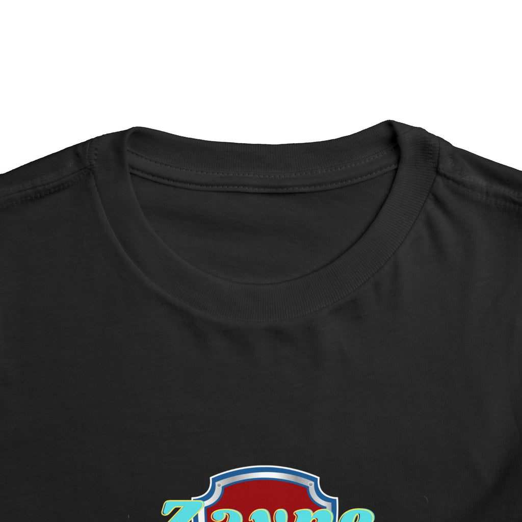 Paw Patrol 2nd Birthday Toddler Tee – Personalized "Zayne is Turning 2"