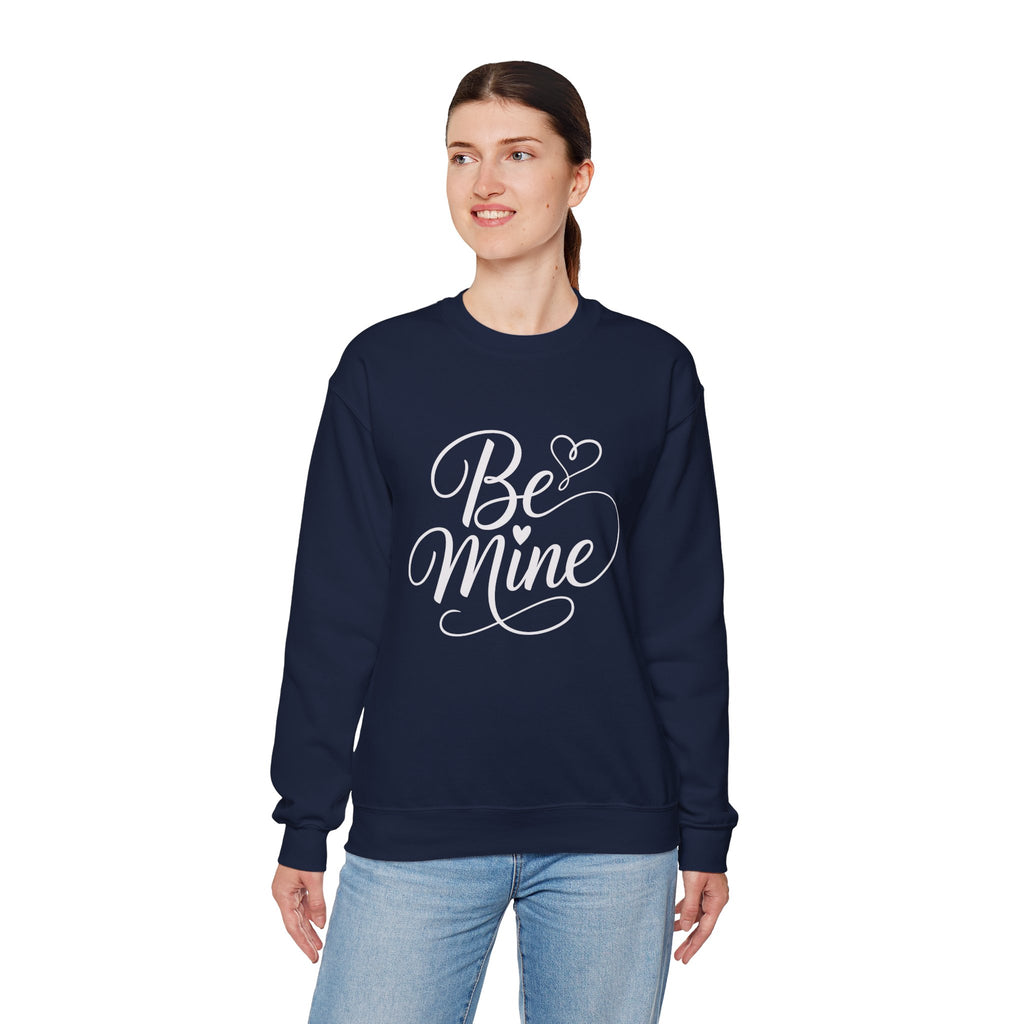 Be Mine Sweatshirt — Valentine’s Day Heart Graphic Crewneck