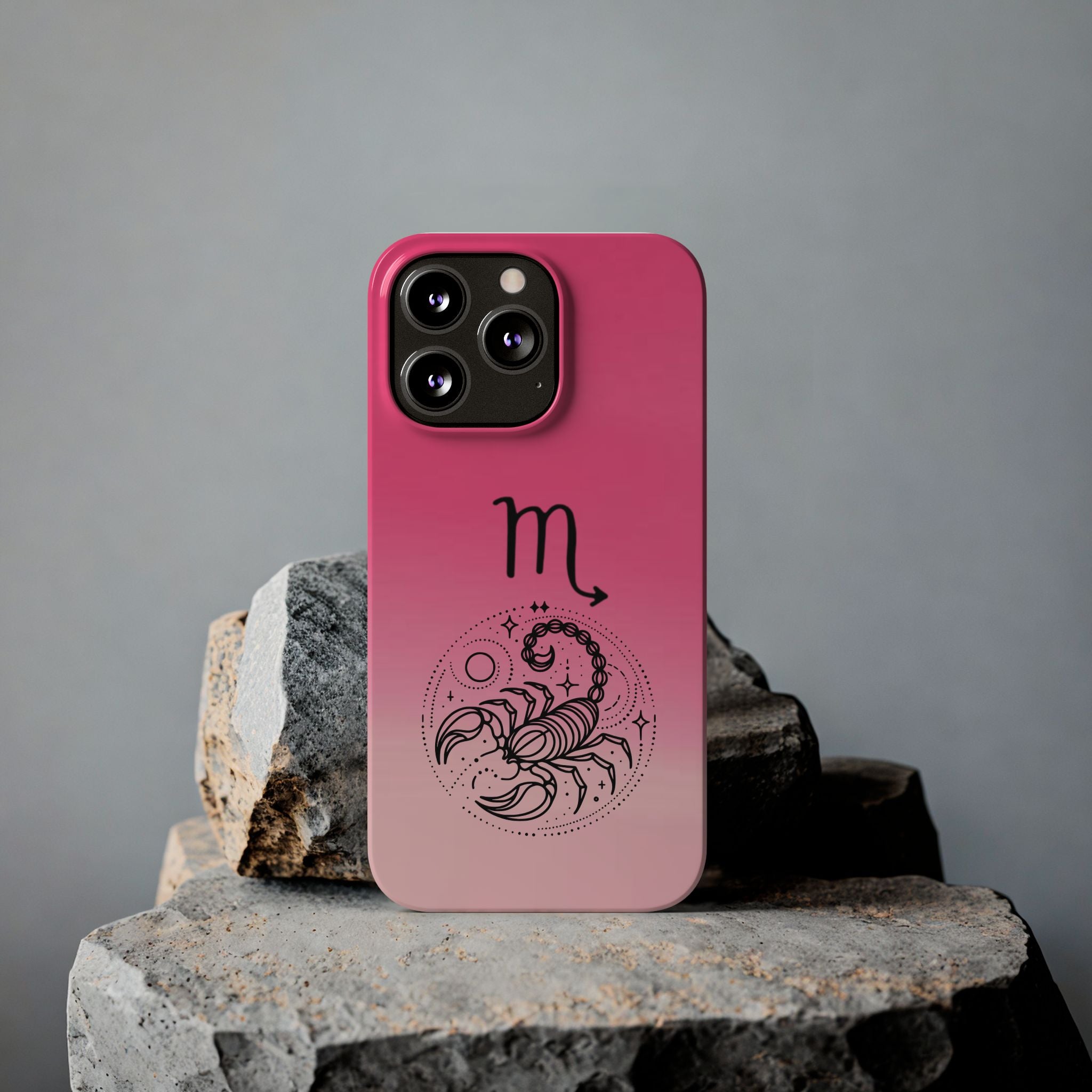 Scorpio Slim Phone Case - Zodiac Constellation Design